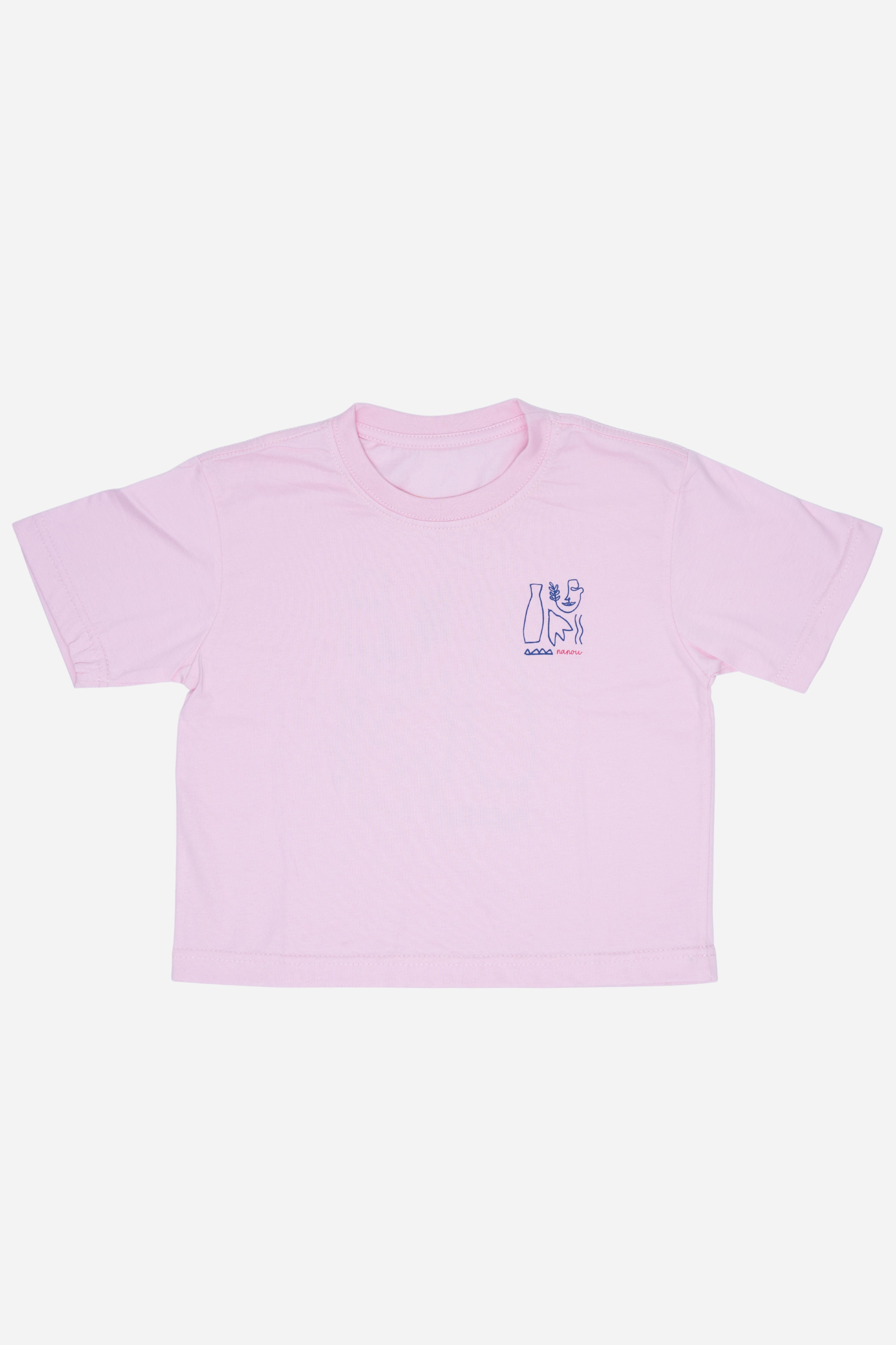 Frida t-shirt - Light Pink