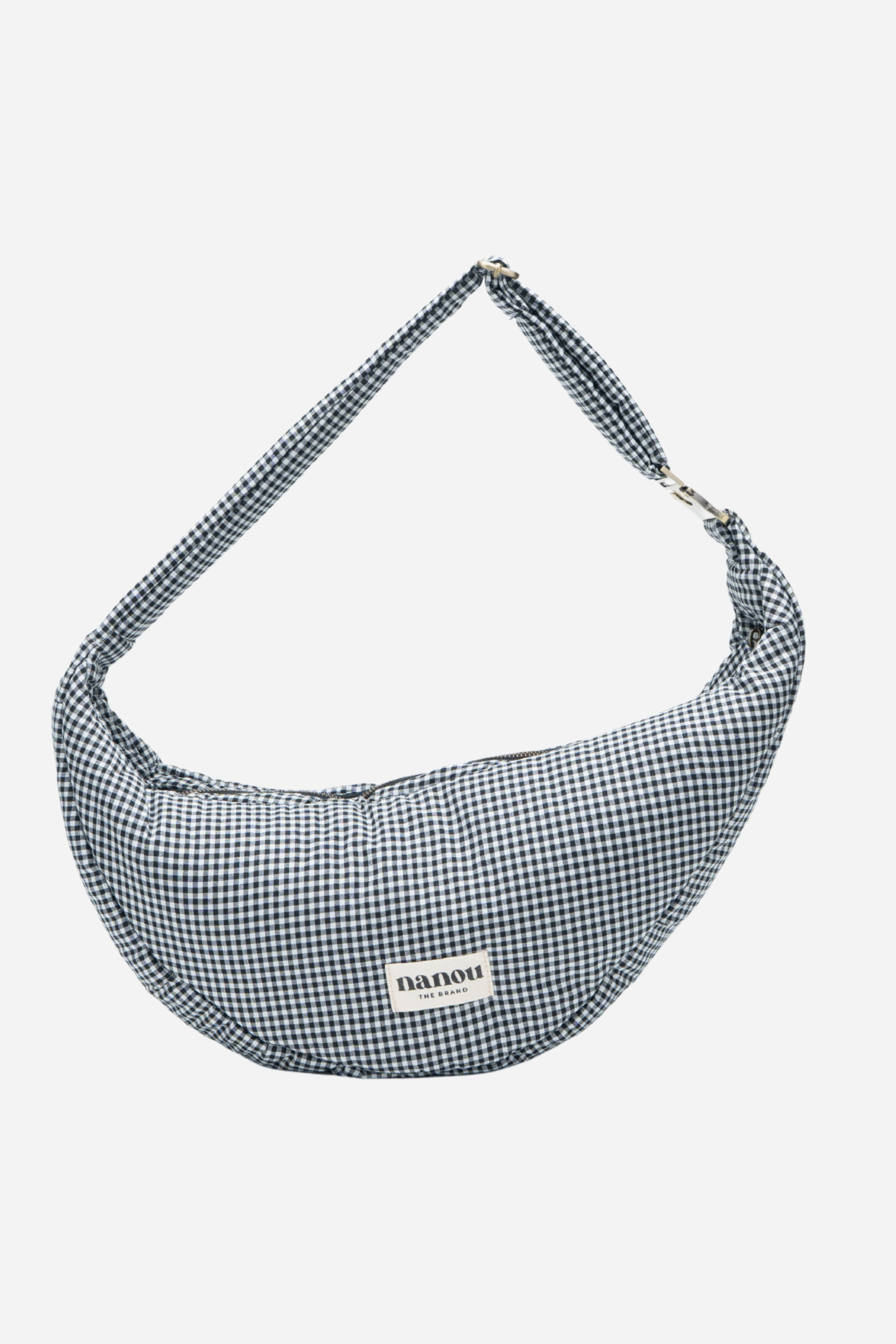 Gabriel Banana bag Vichy - Black