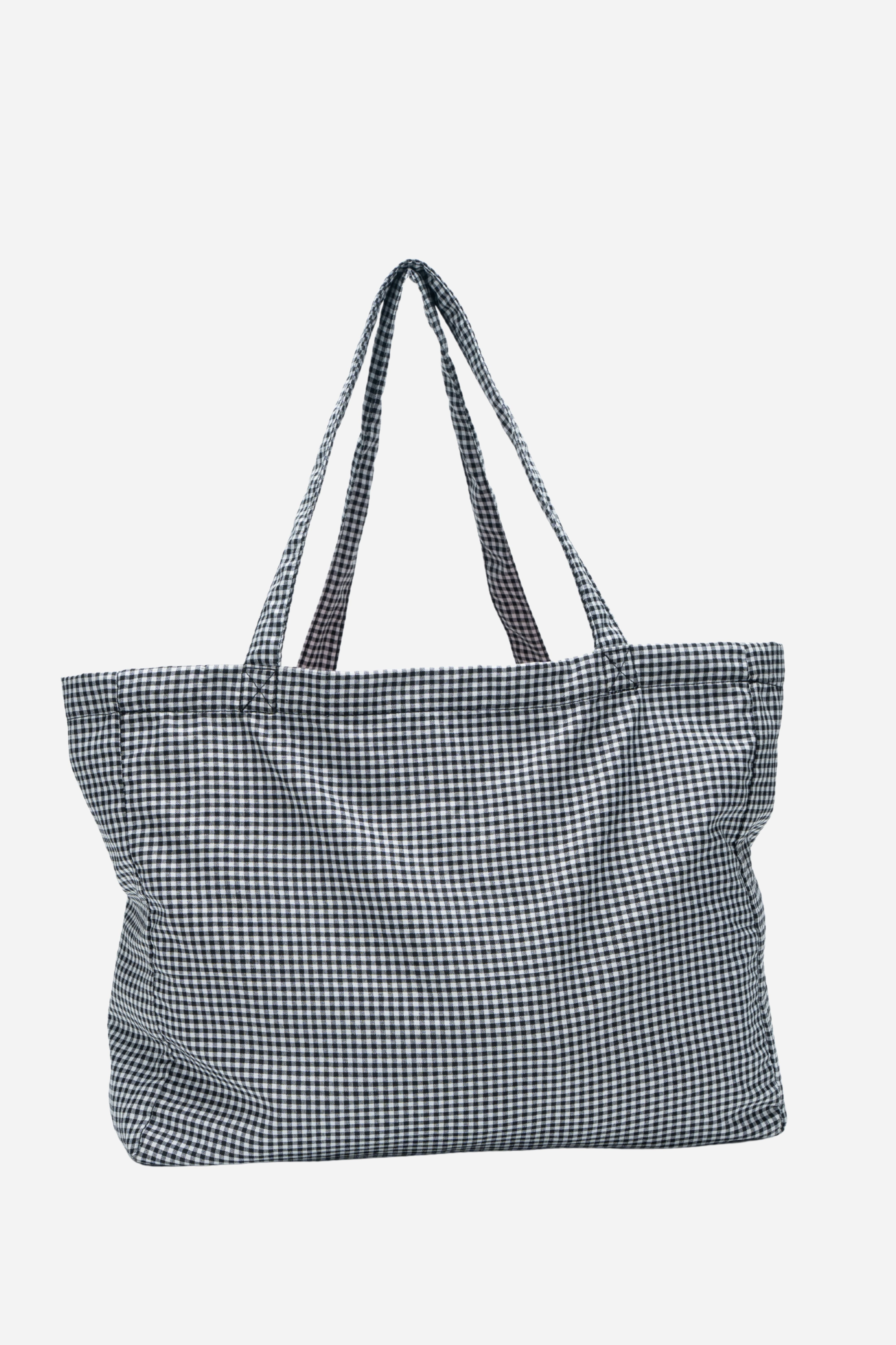 Totebag Large Vichy- Black