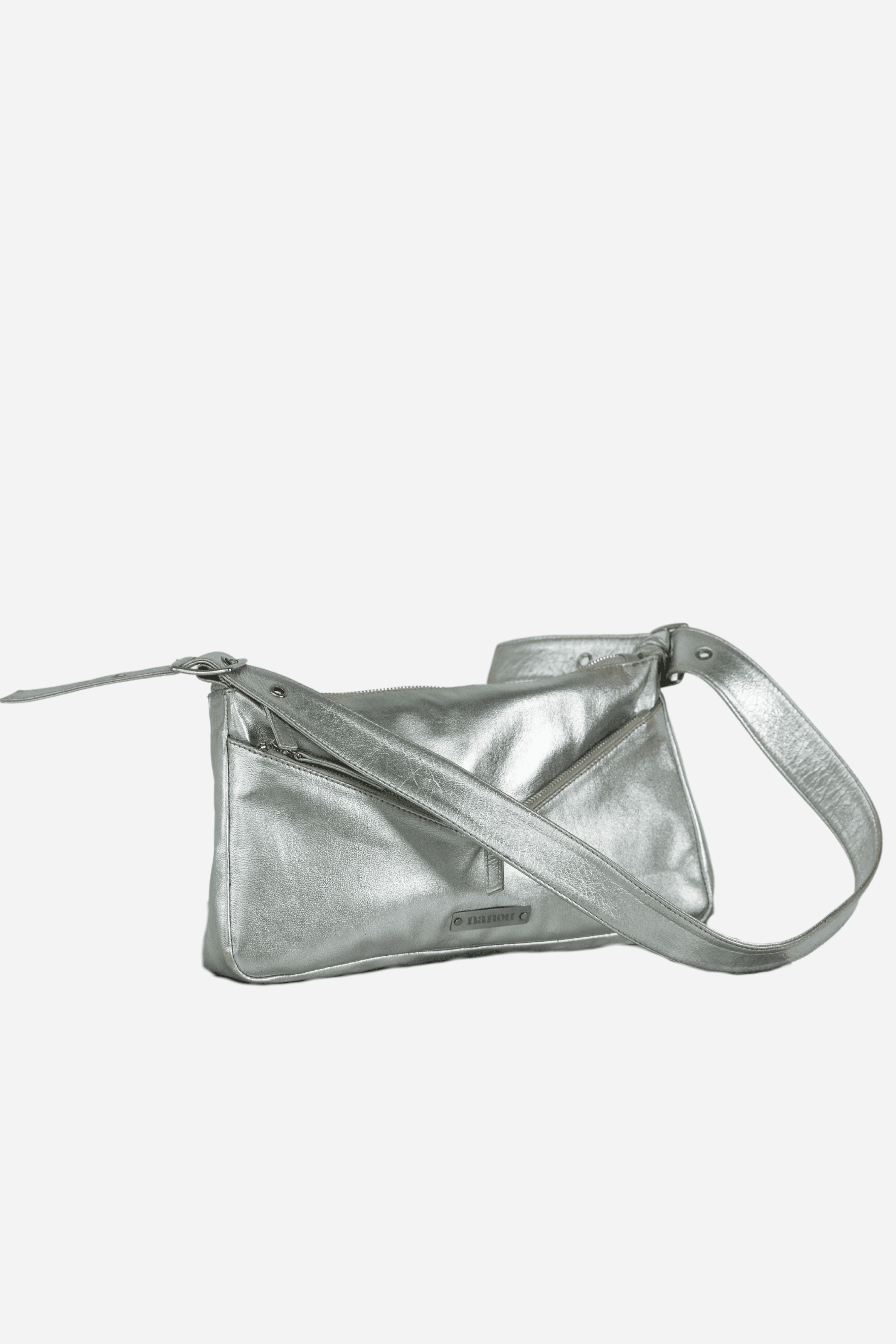Le sac rectangle - Argent