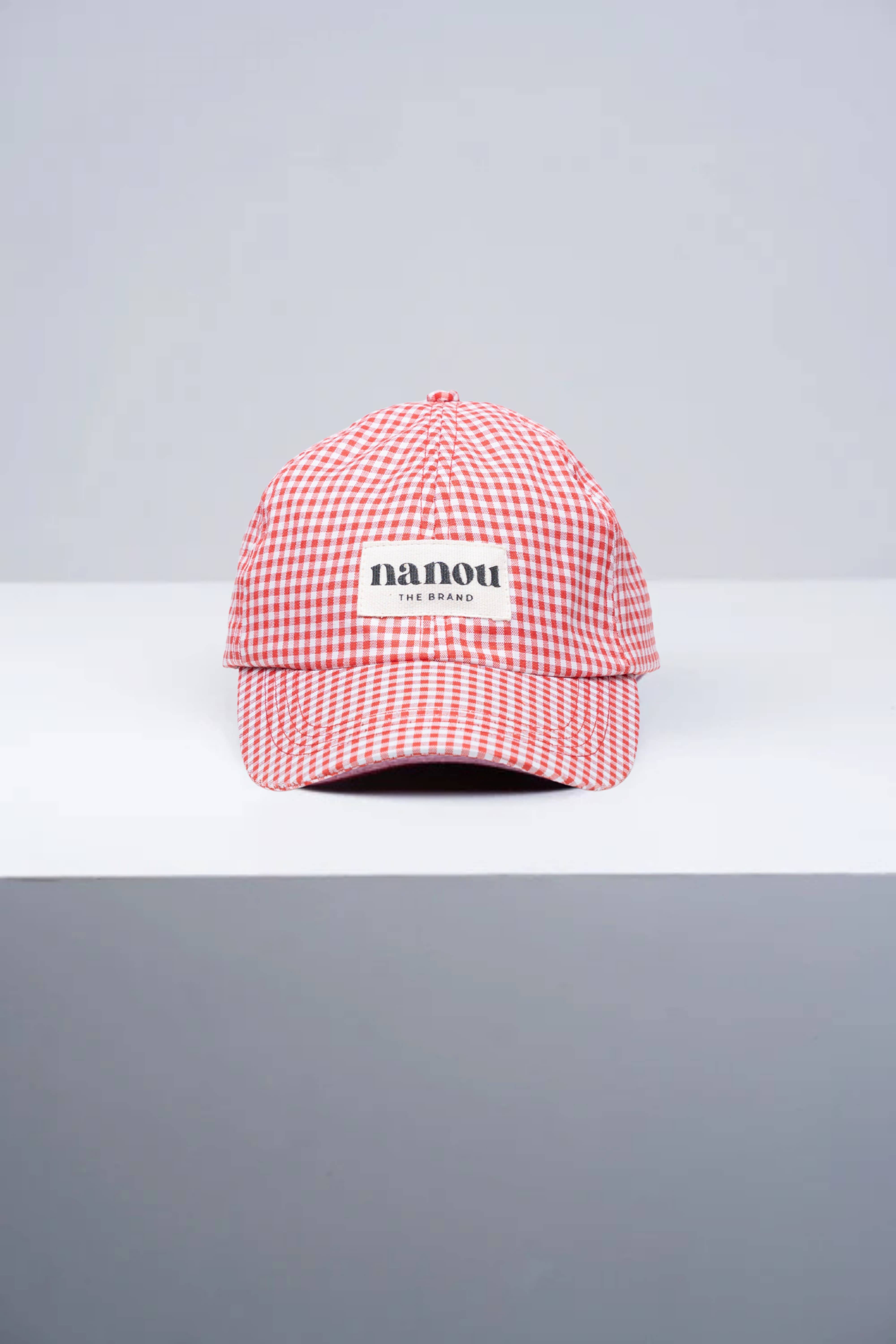 Nanou cap Vichy- Red