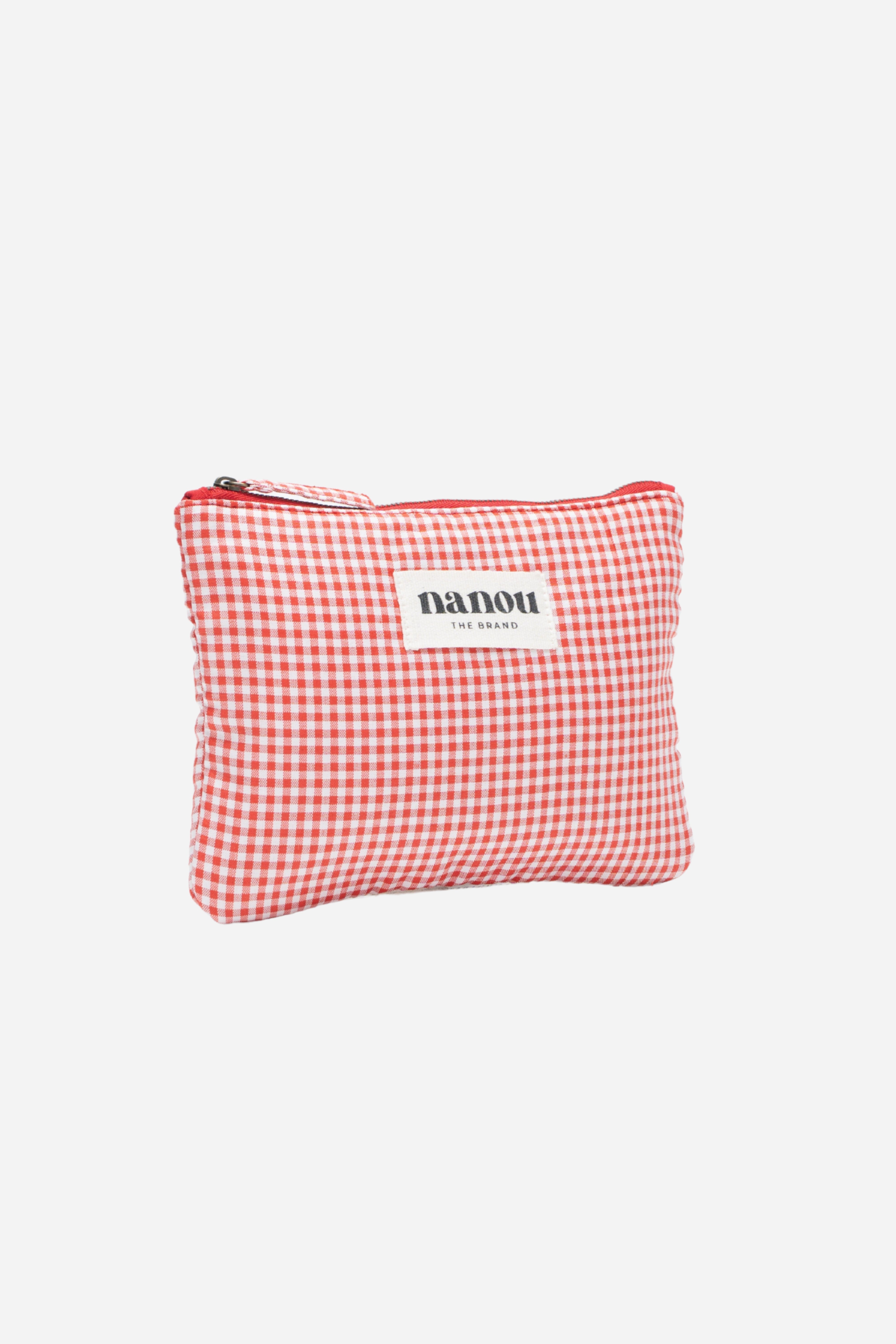 Nanou clutch Vichy- Red