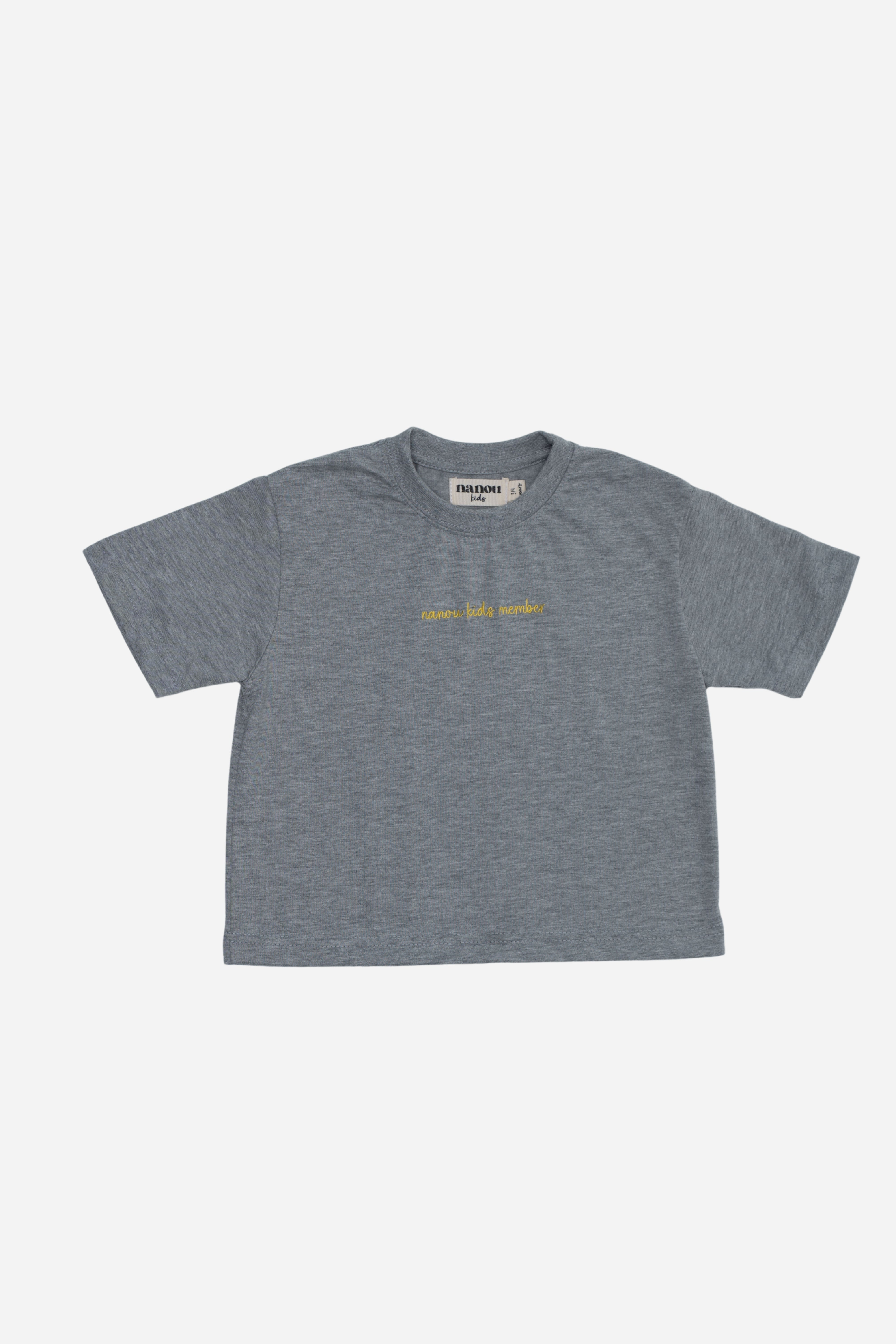 Nanou Kids Member T-shirt - Grey