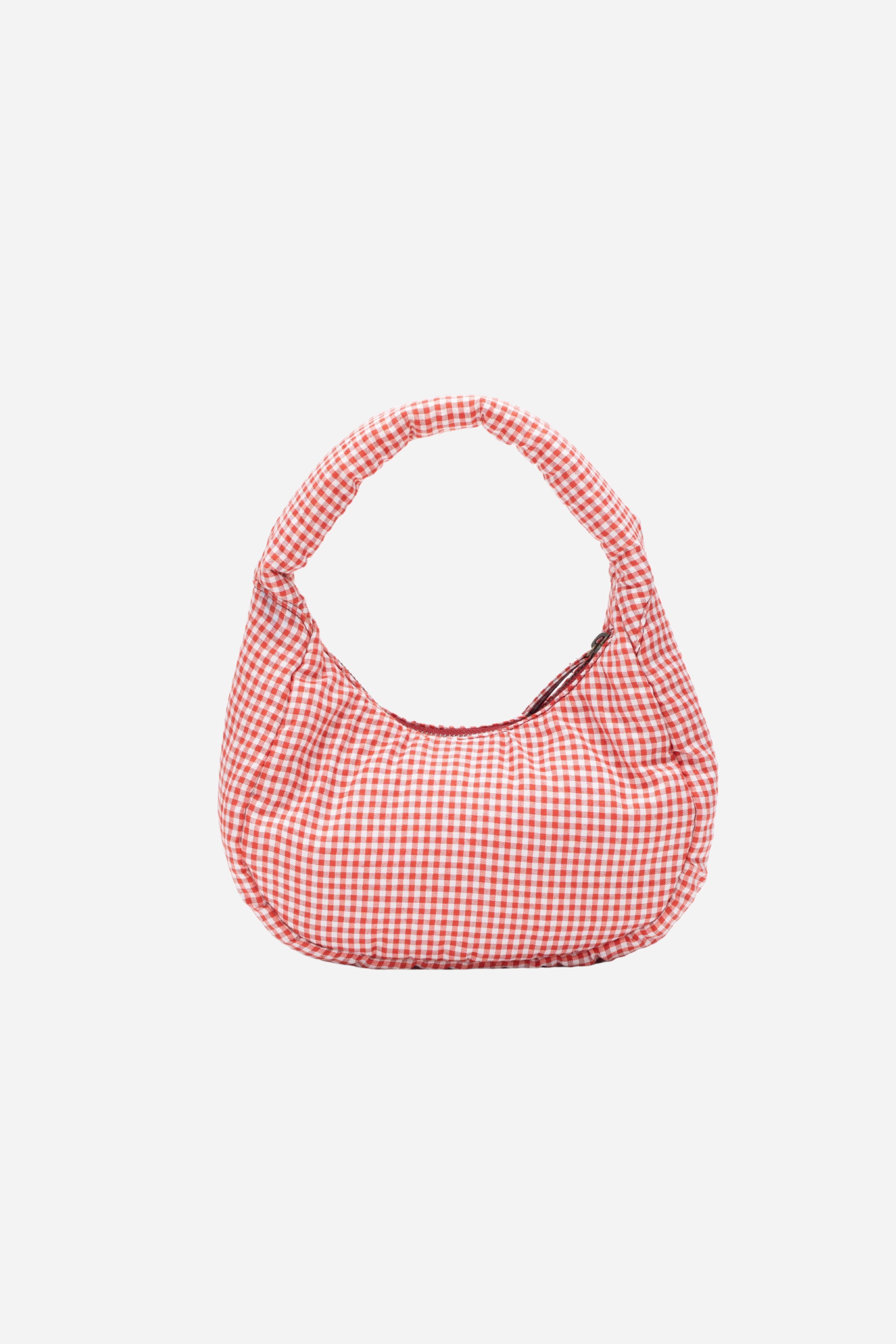 Circle bag Small Vichy- Red