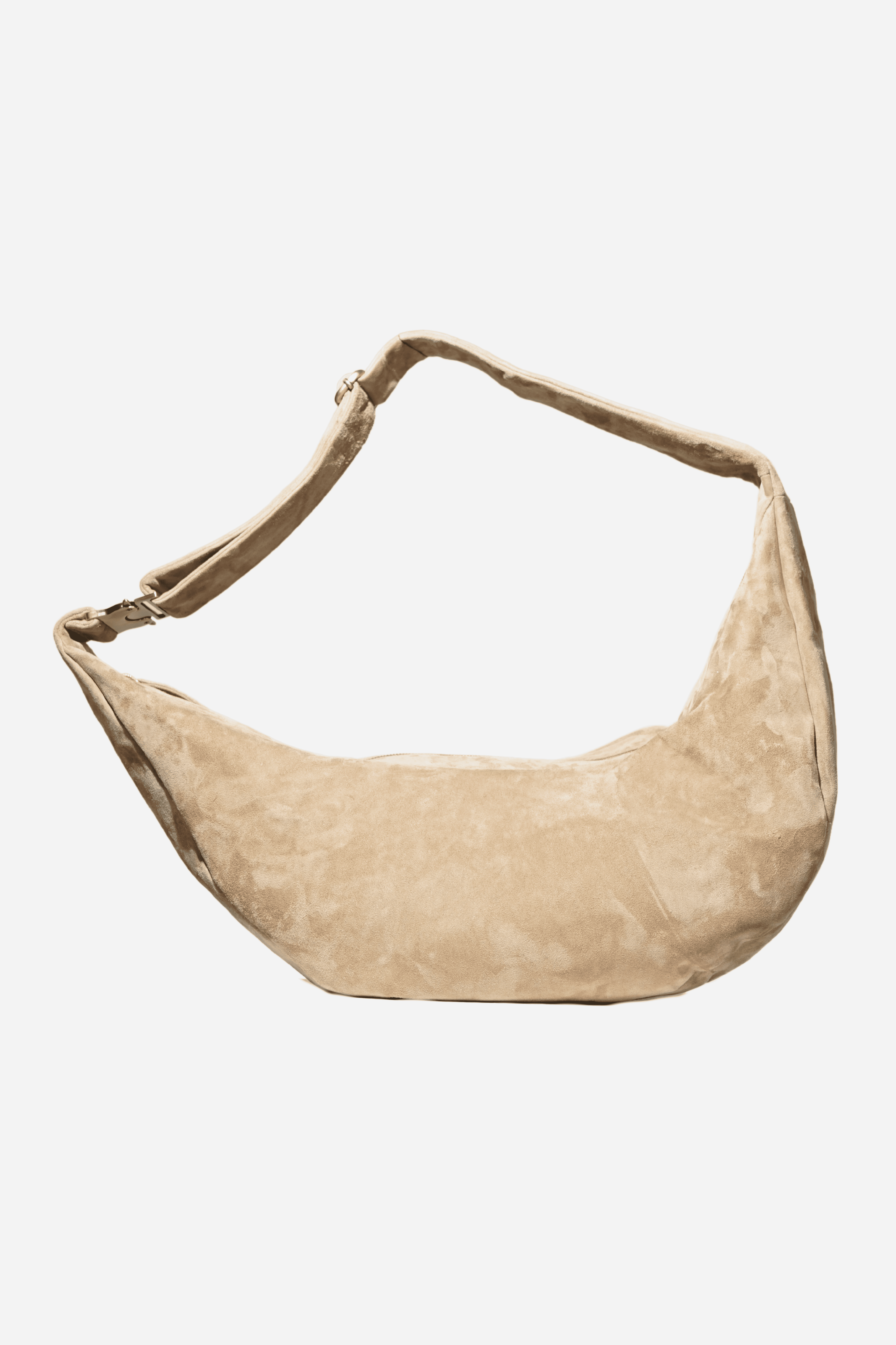 Gabriel sac banane suède - taupe