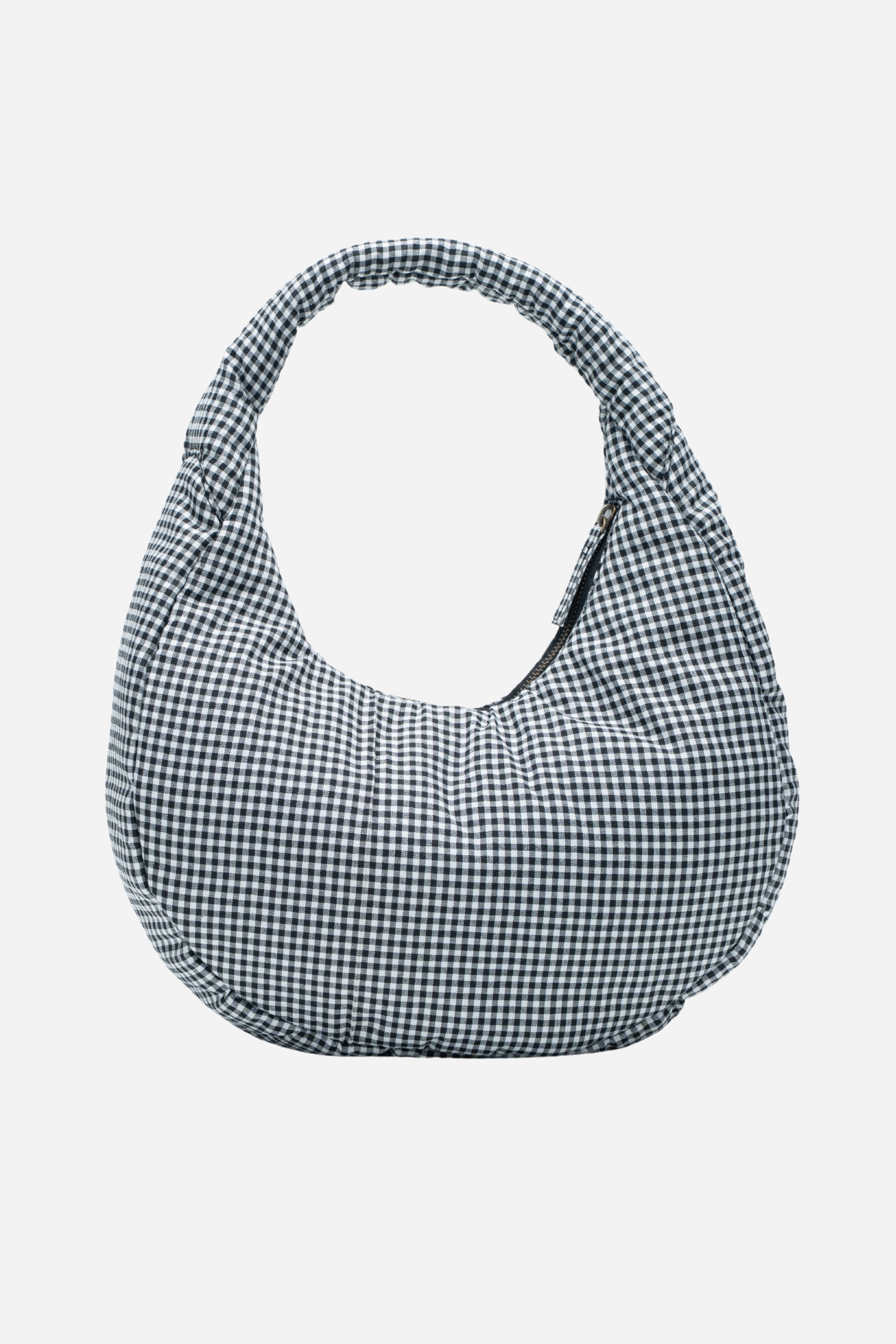 Circle Bag Medium Vichy- Black