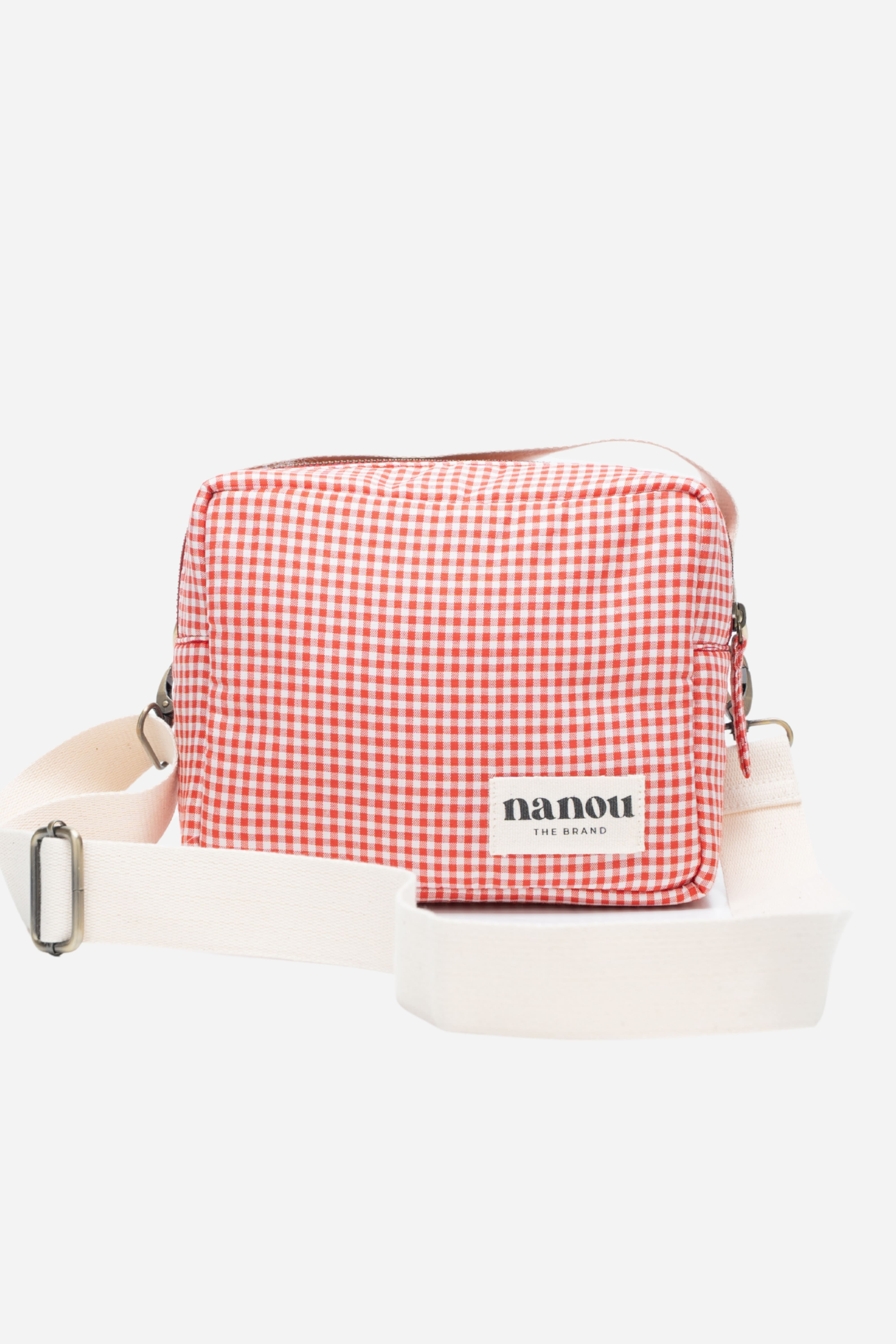 Corto camera case Vichy- Red