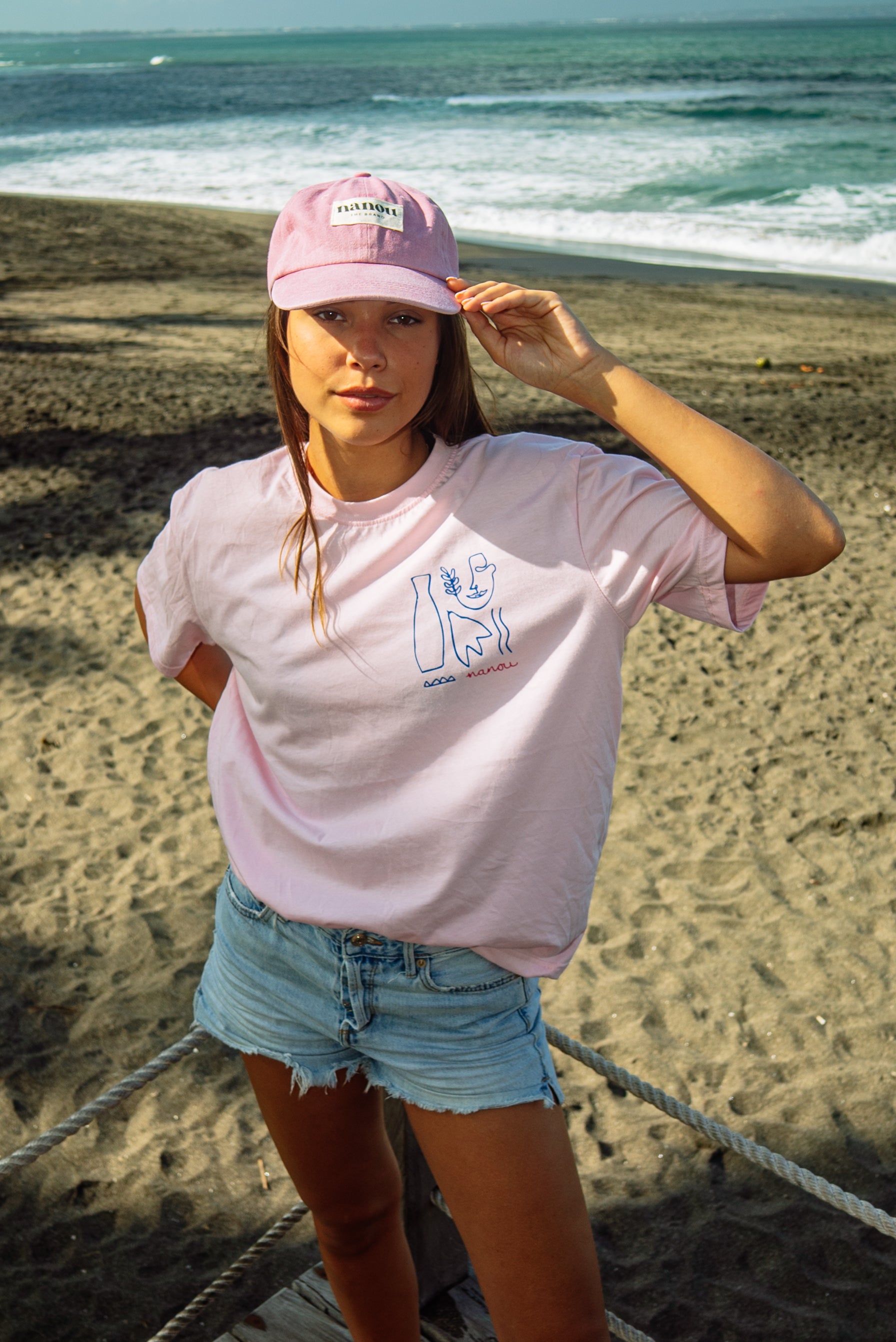 Frida T-Shirt - Light Pink