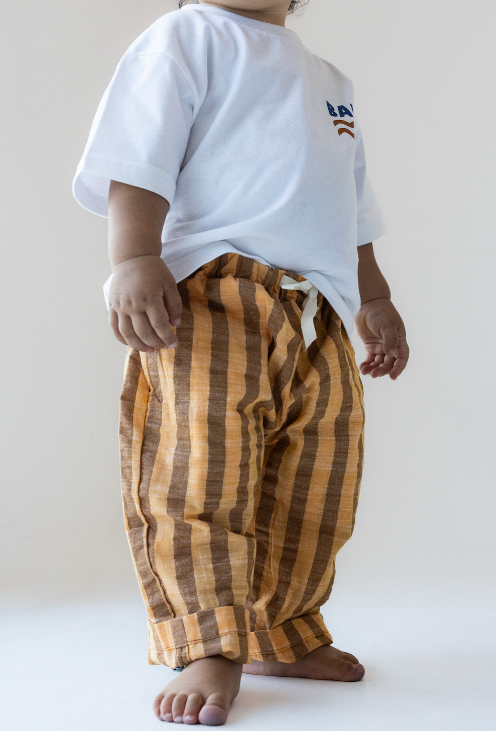 Stripes Pant - Orange