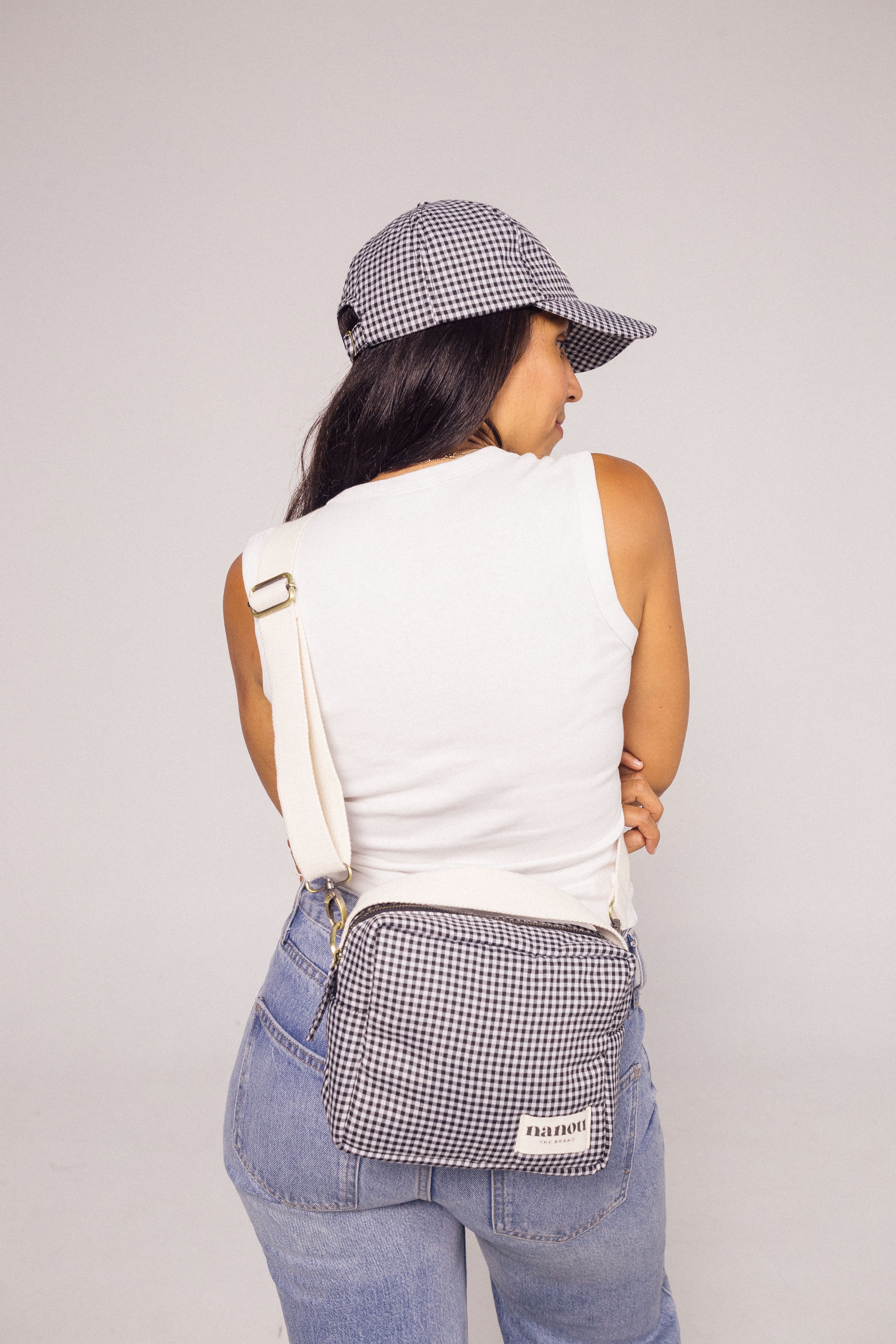 Corto camera case Vichy- Black