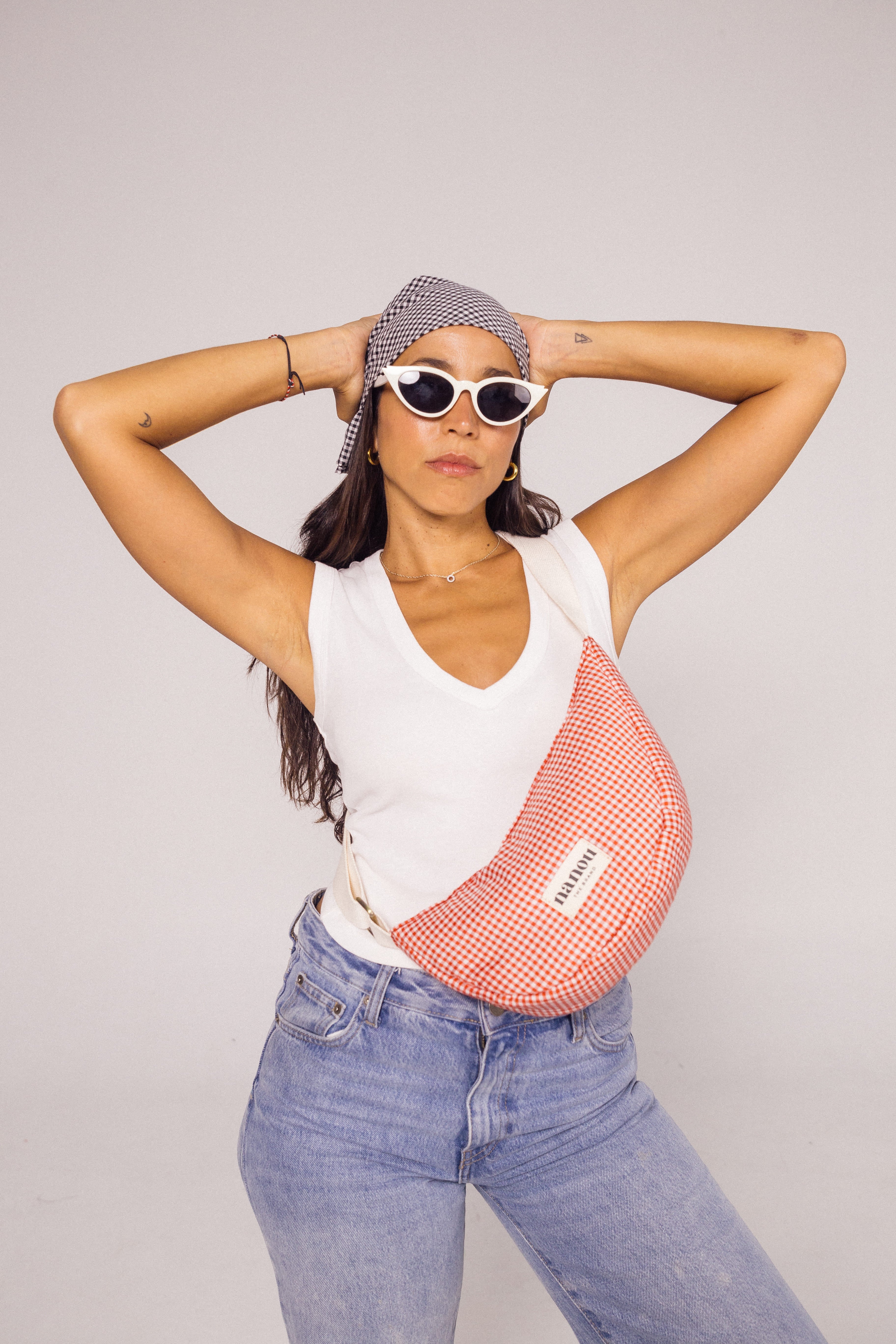 Jessie bag Vichy- Red