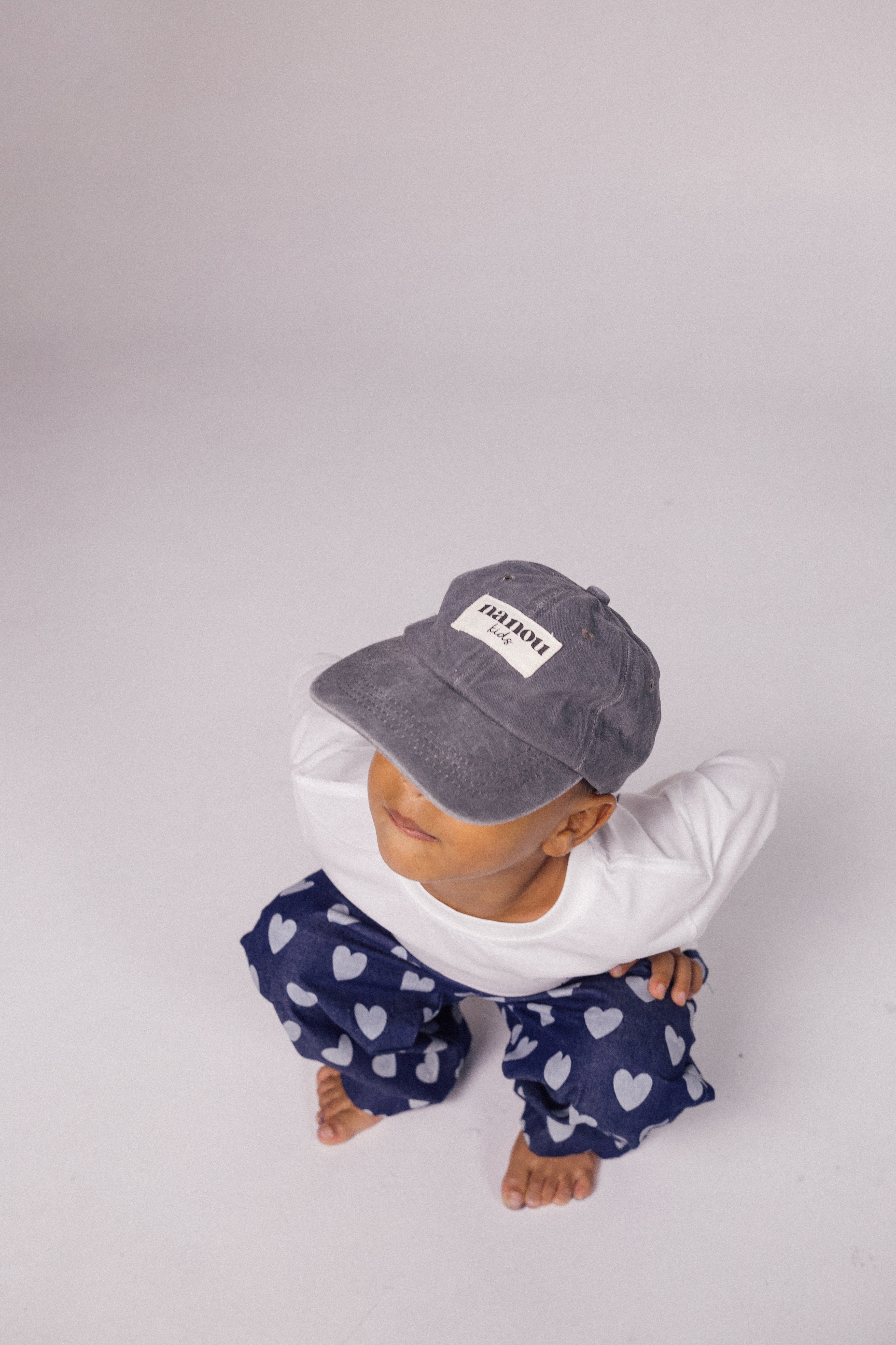 Nanou kids cap - Light grey