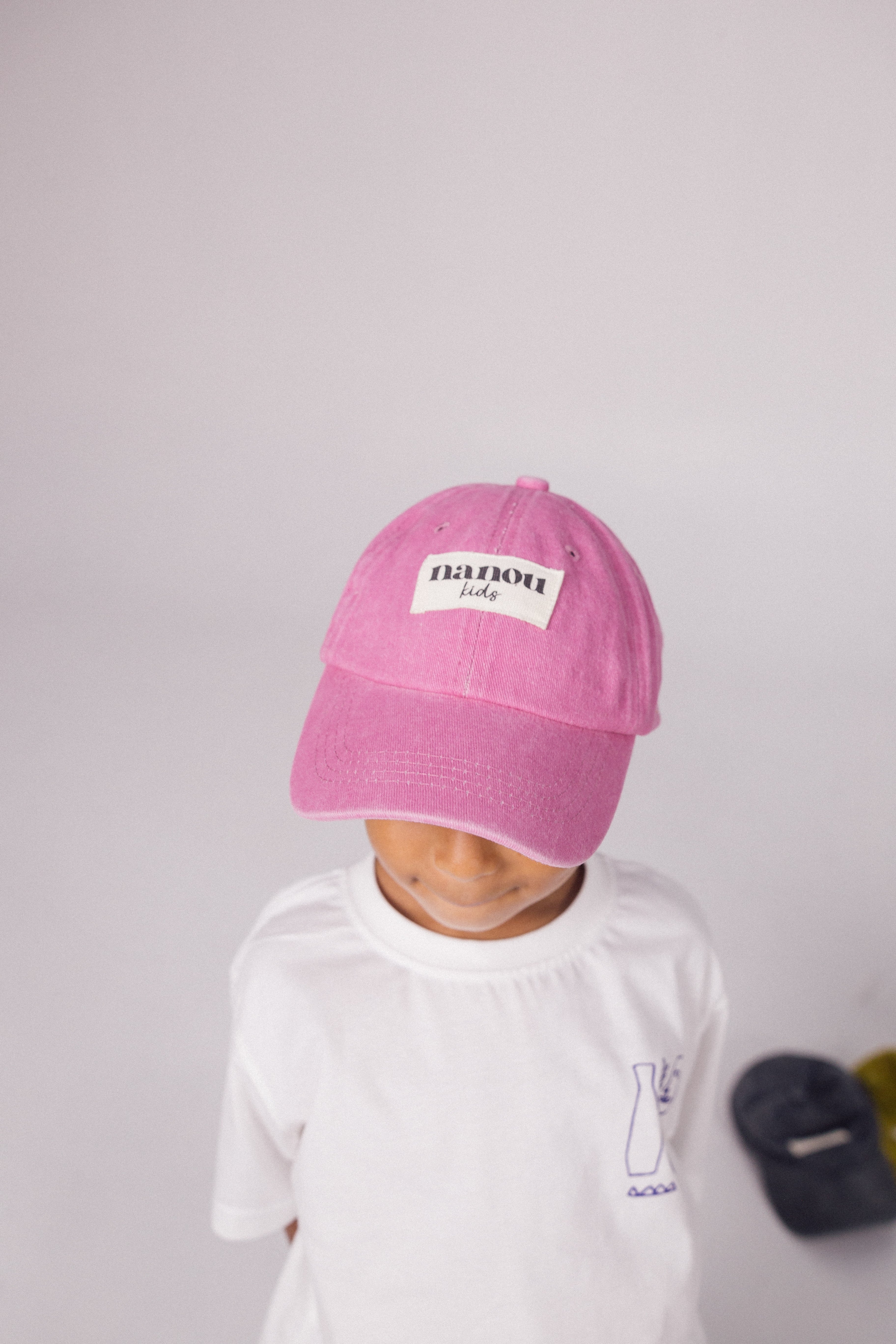 Nanou kids cap - Pink