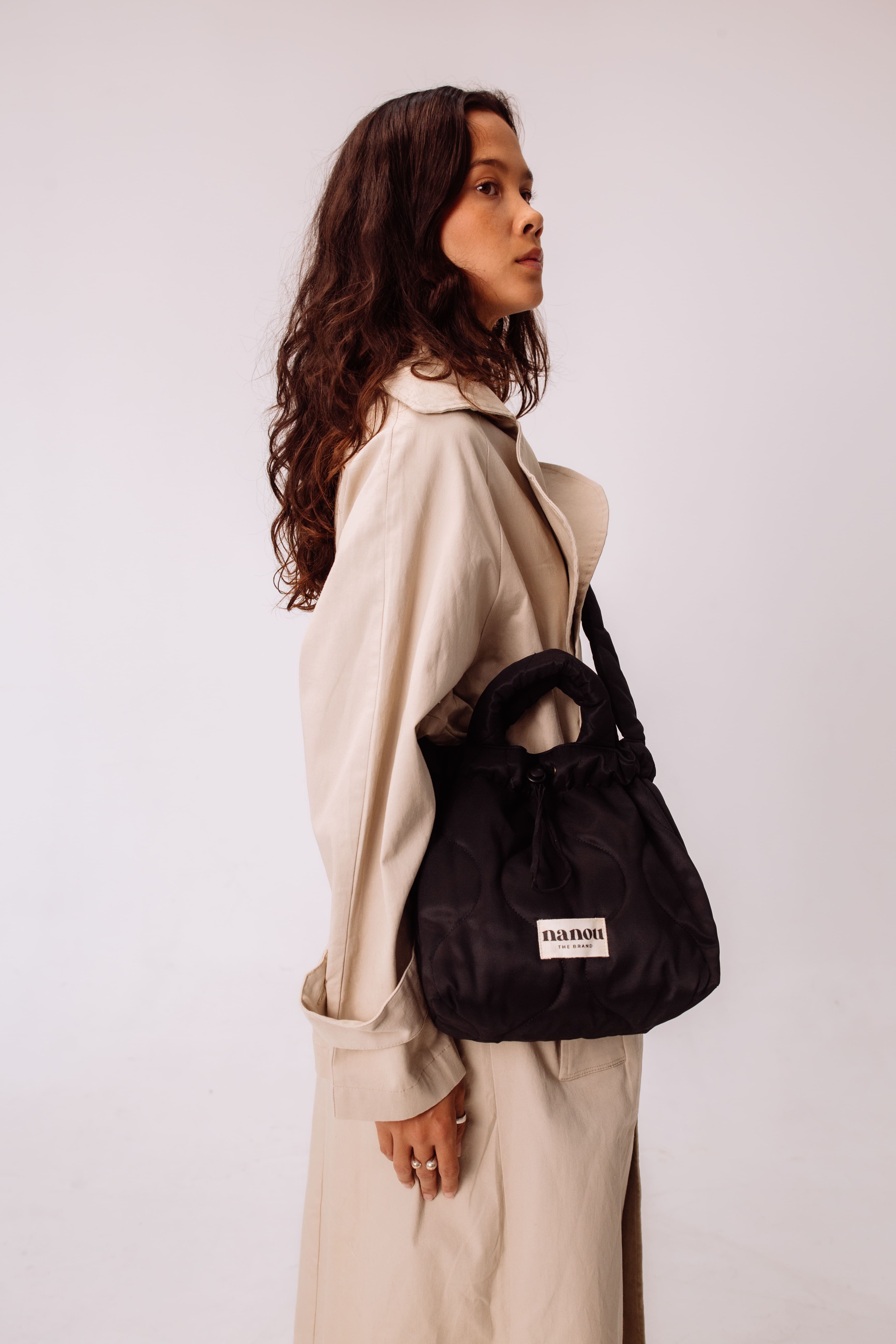 Romy Bucket Bag - Black