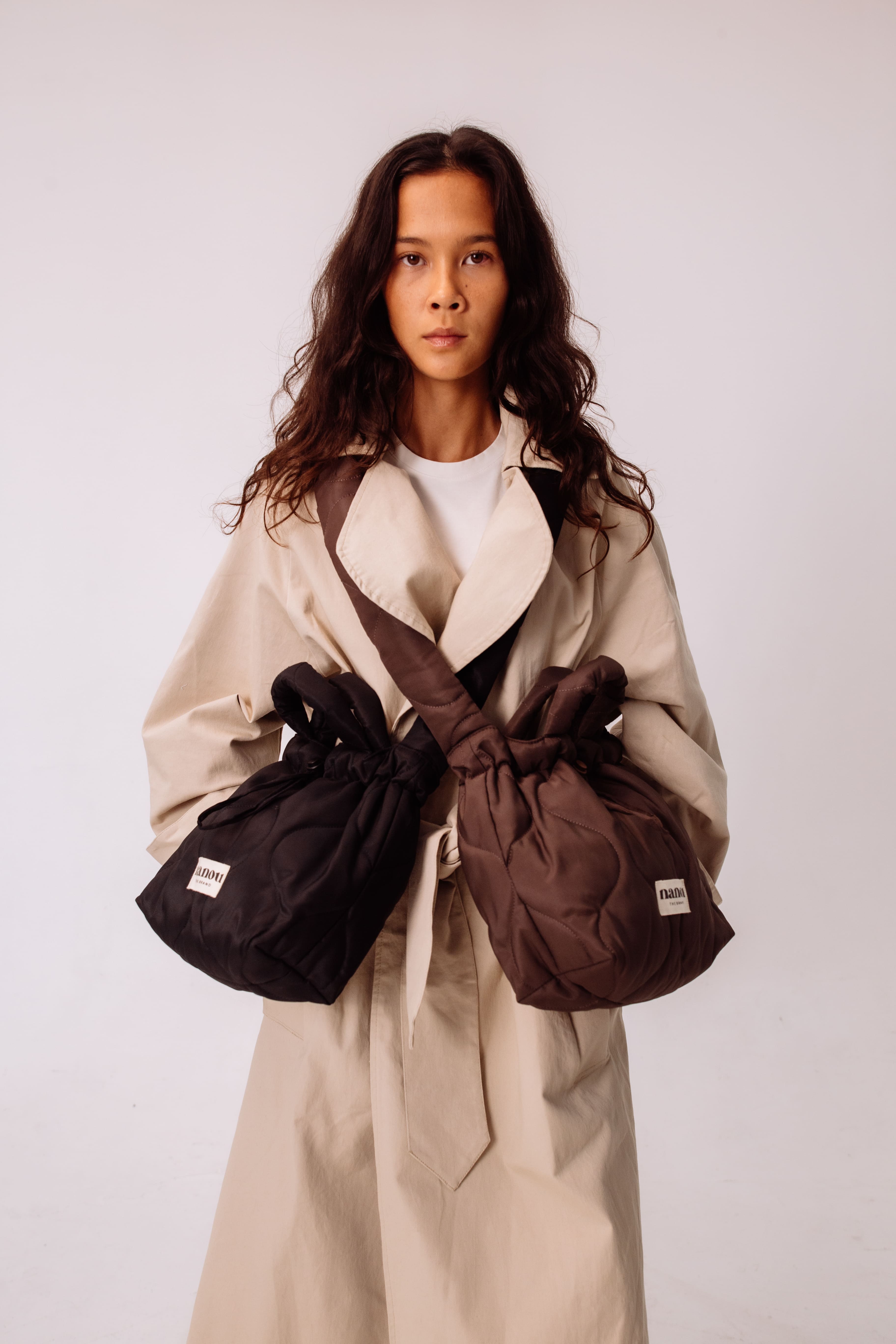 Romy Bucket Bag - Chocolate
