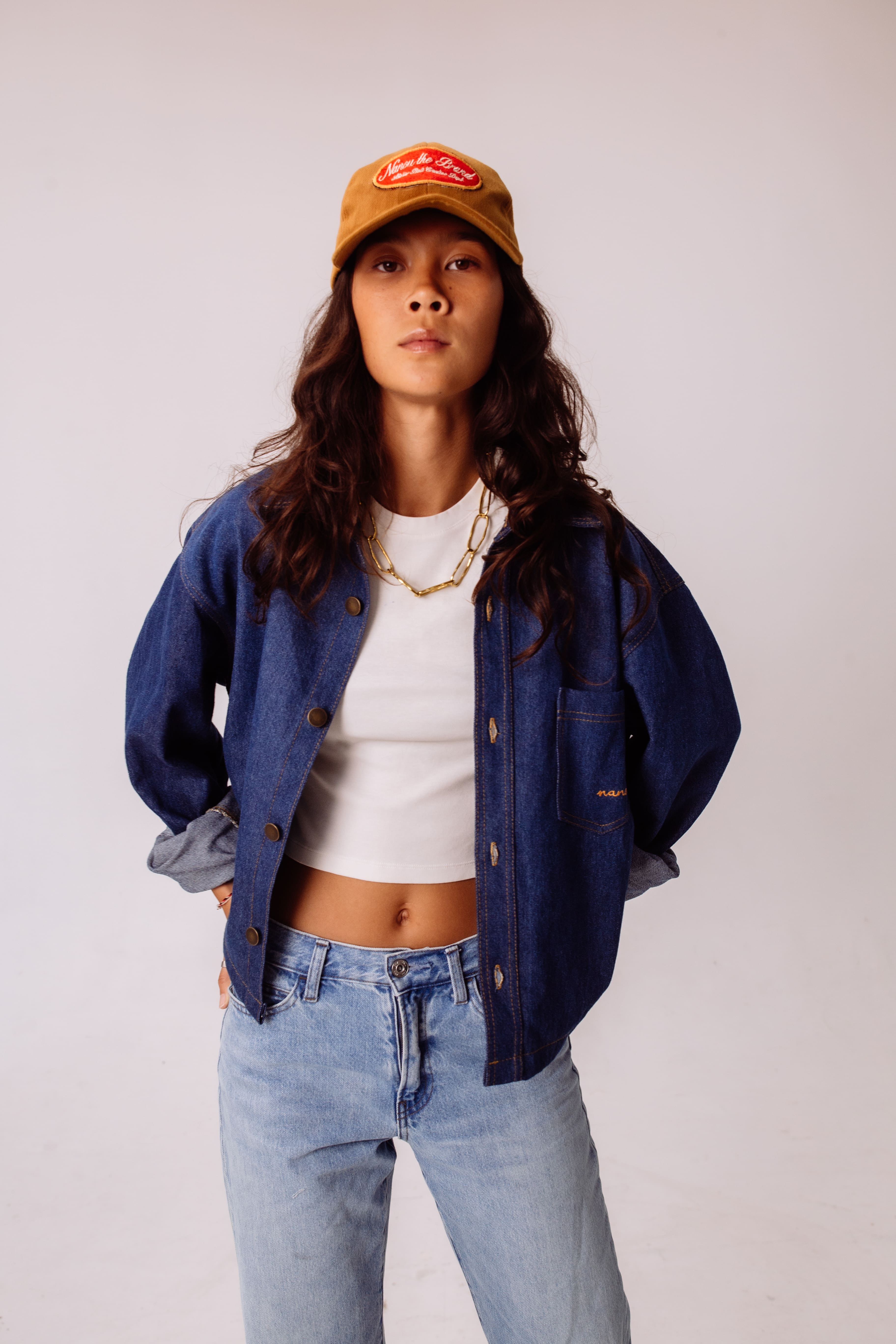 Charlie Denim boxy shirt