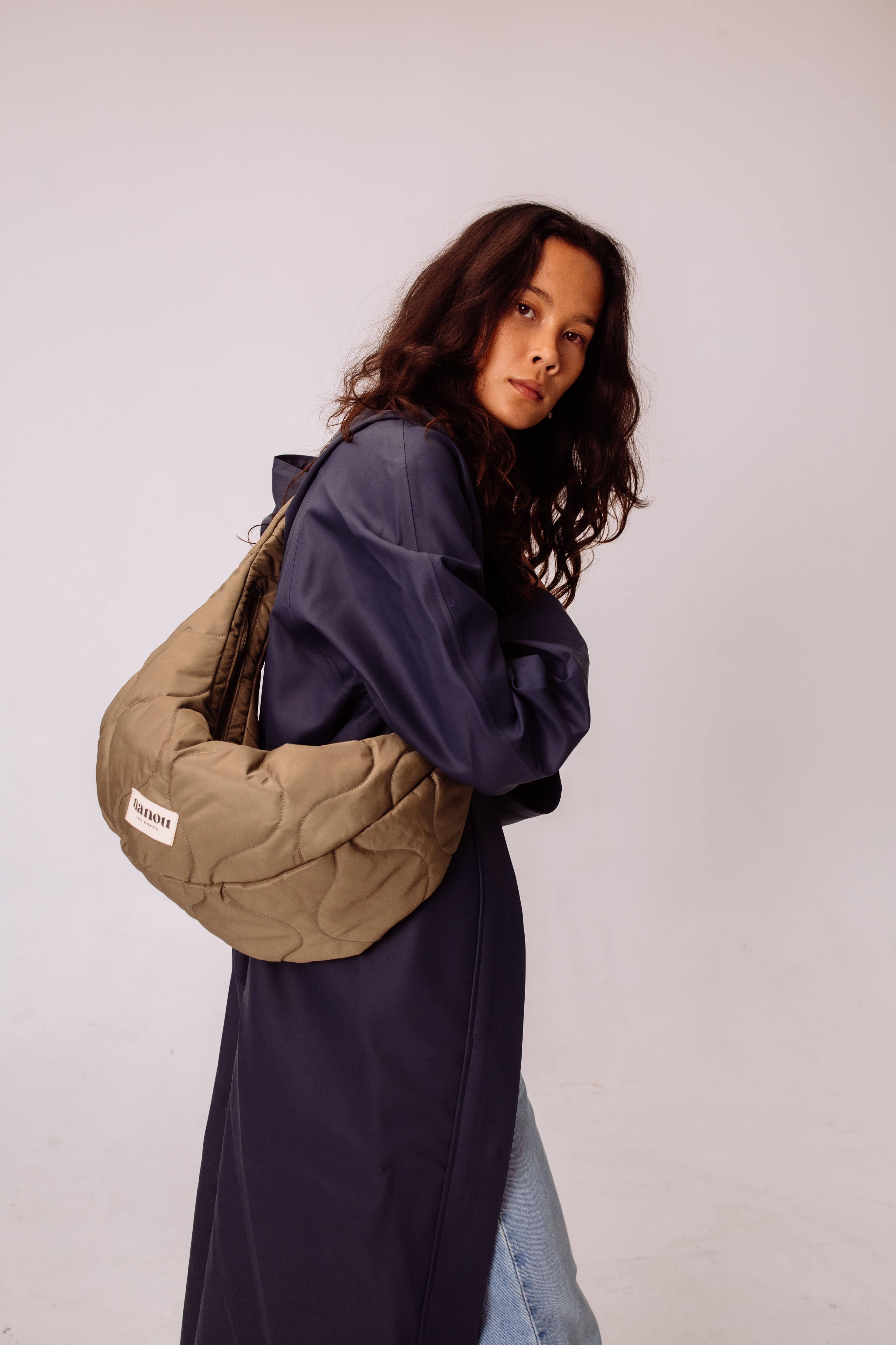 Gabriel sac banane - vert amande