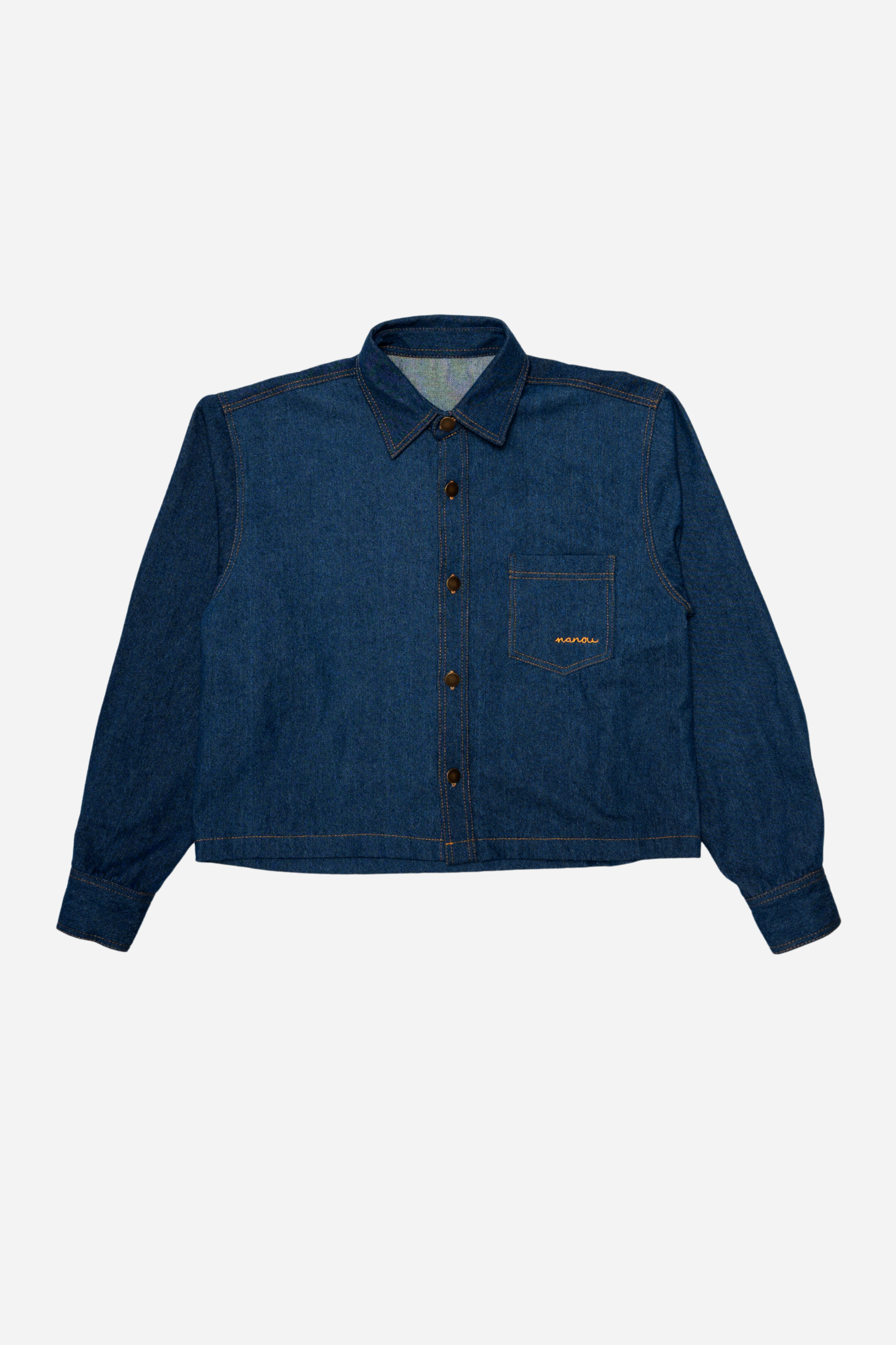 Charlie Denim boxy shirt