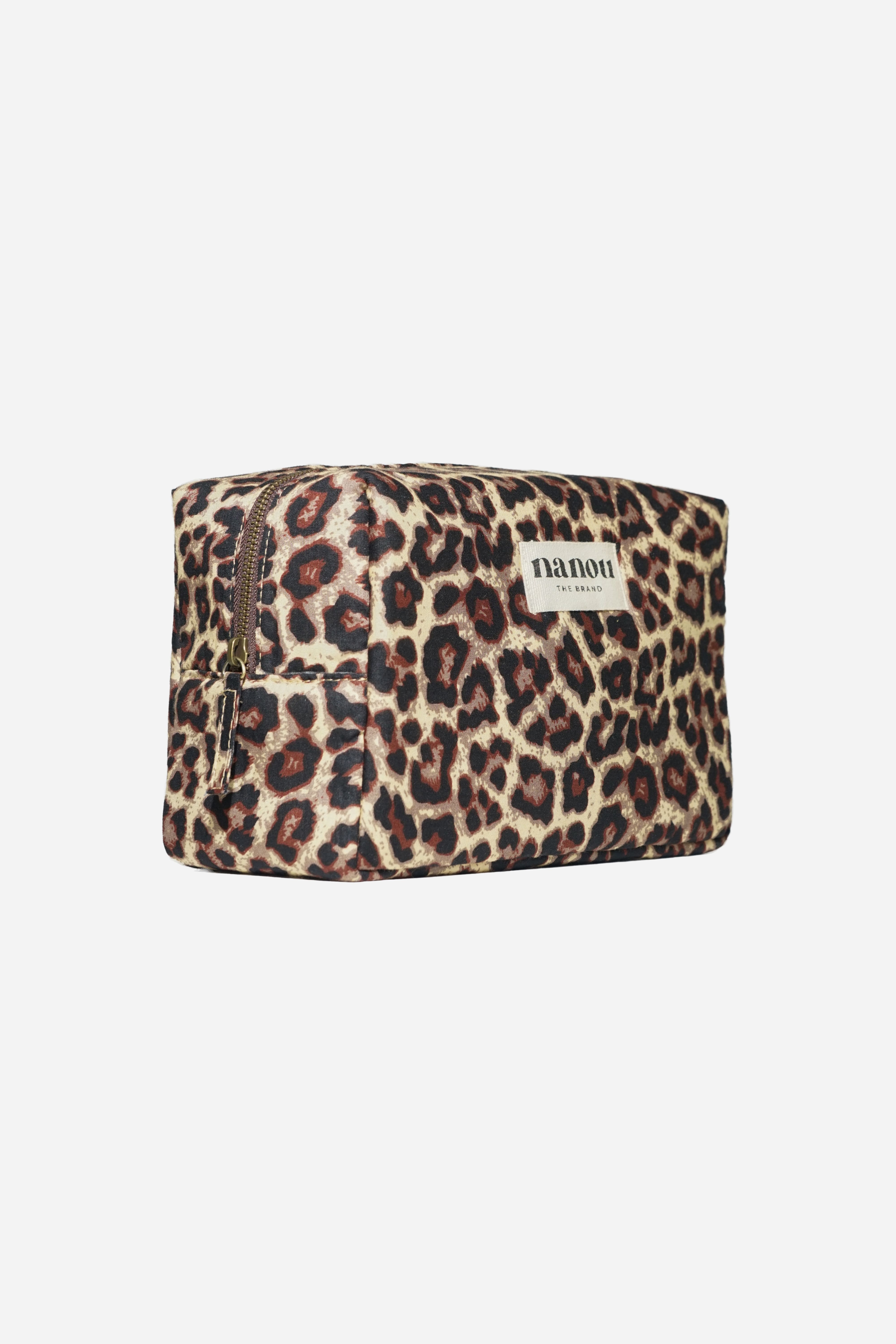 Trousse de toilette léopard