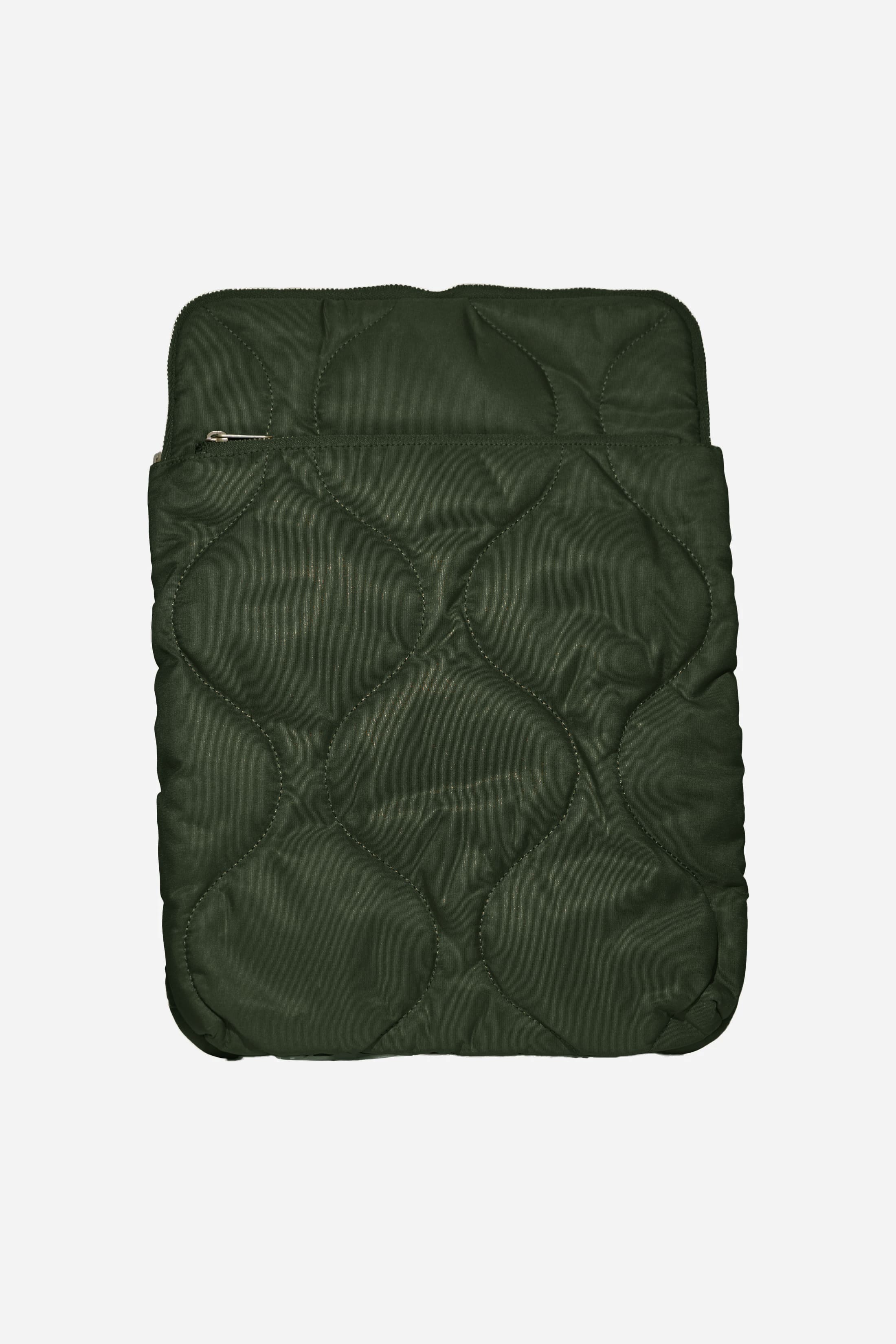 Pochette d'ordinateur- olive