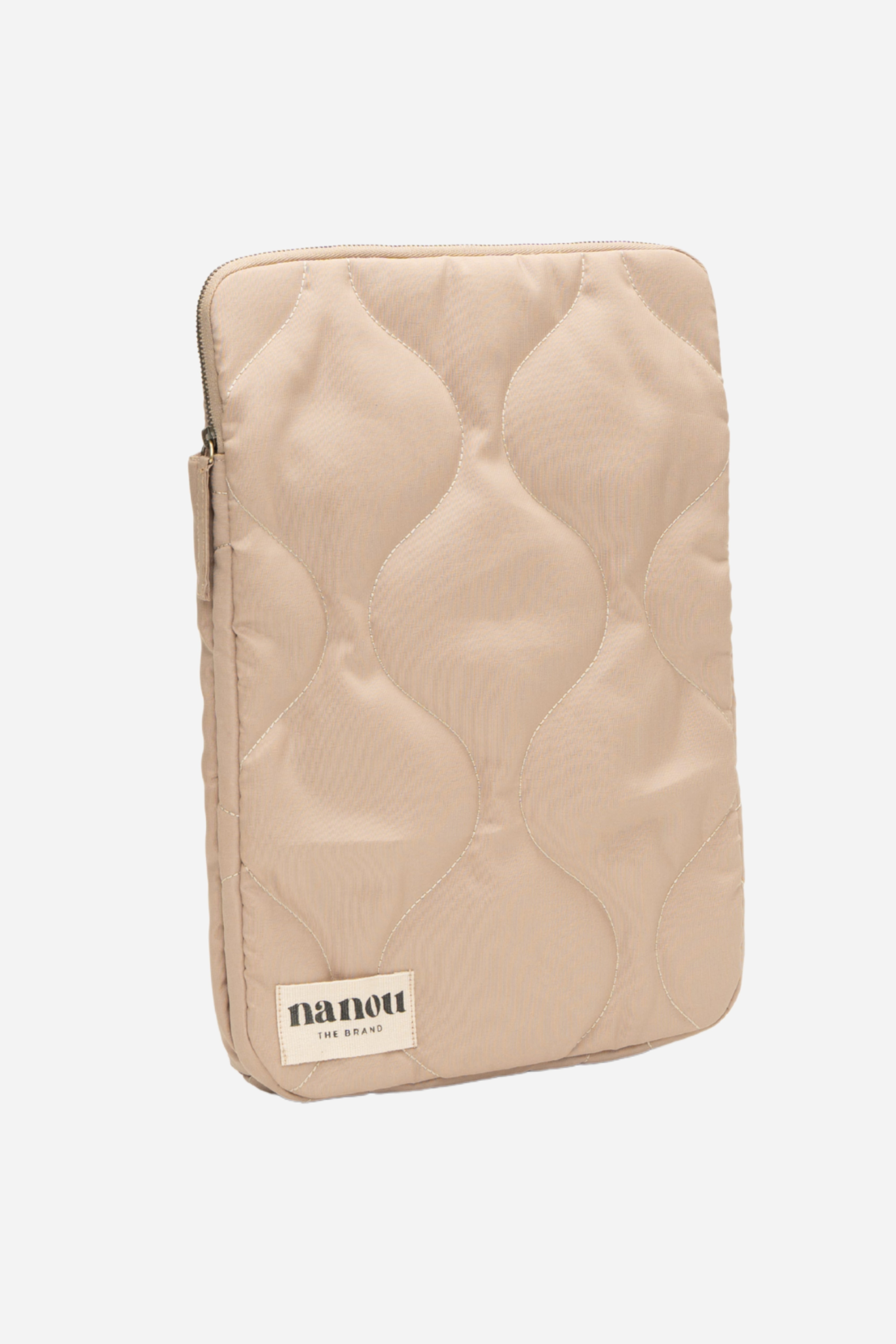Laptop cover beige