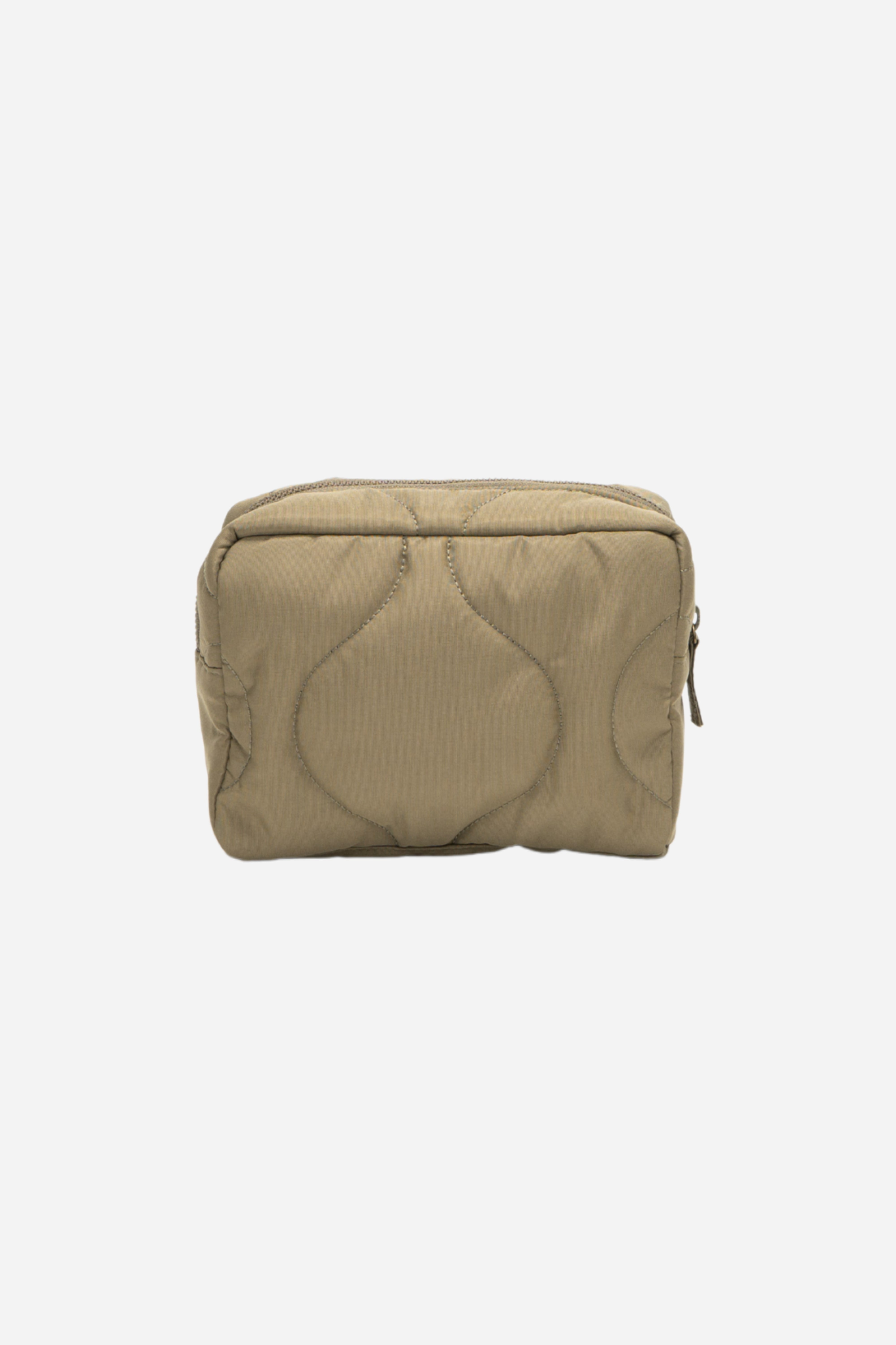 Make-up pouch Almond green
