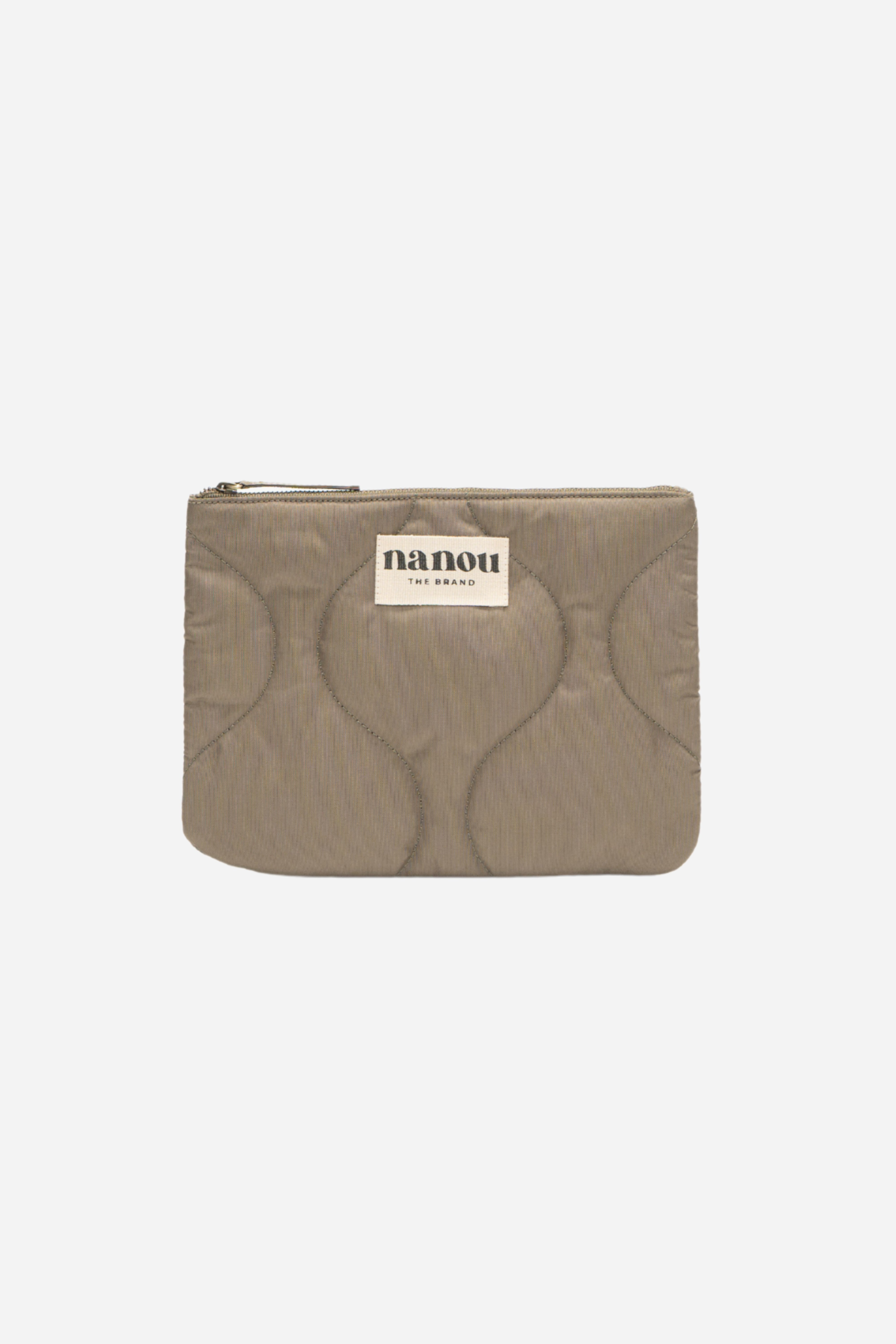 Nanou clutch Almond green