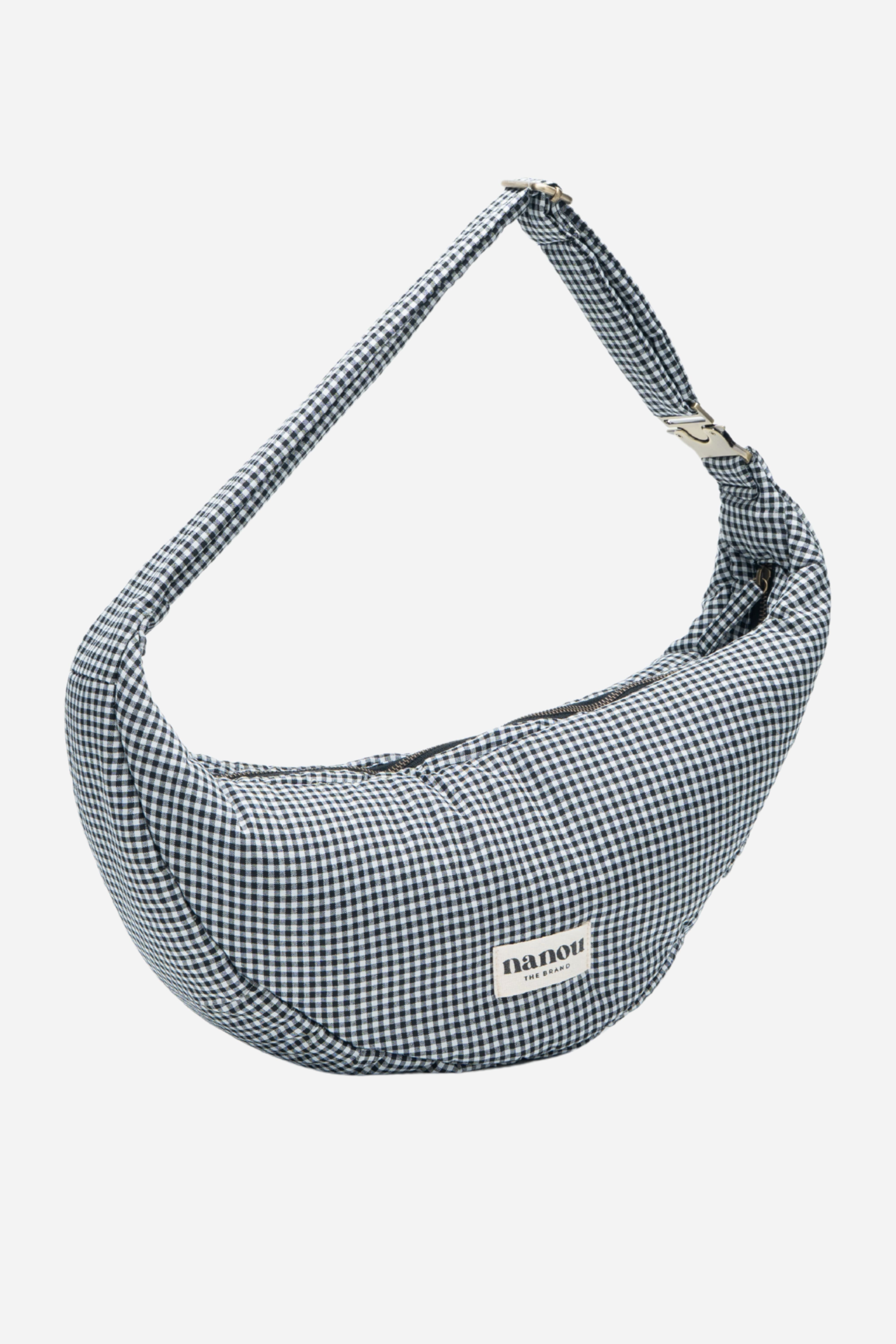 Gabriel Banana bag Vichy - Black