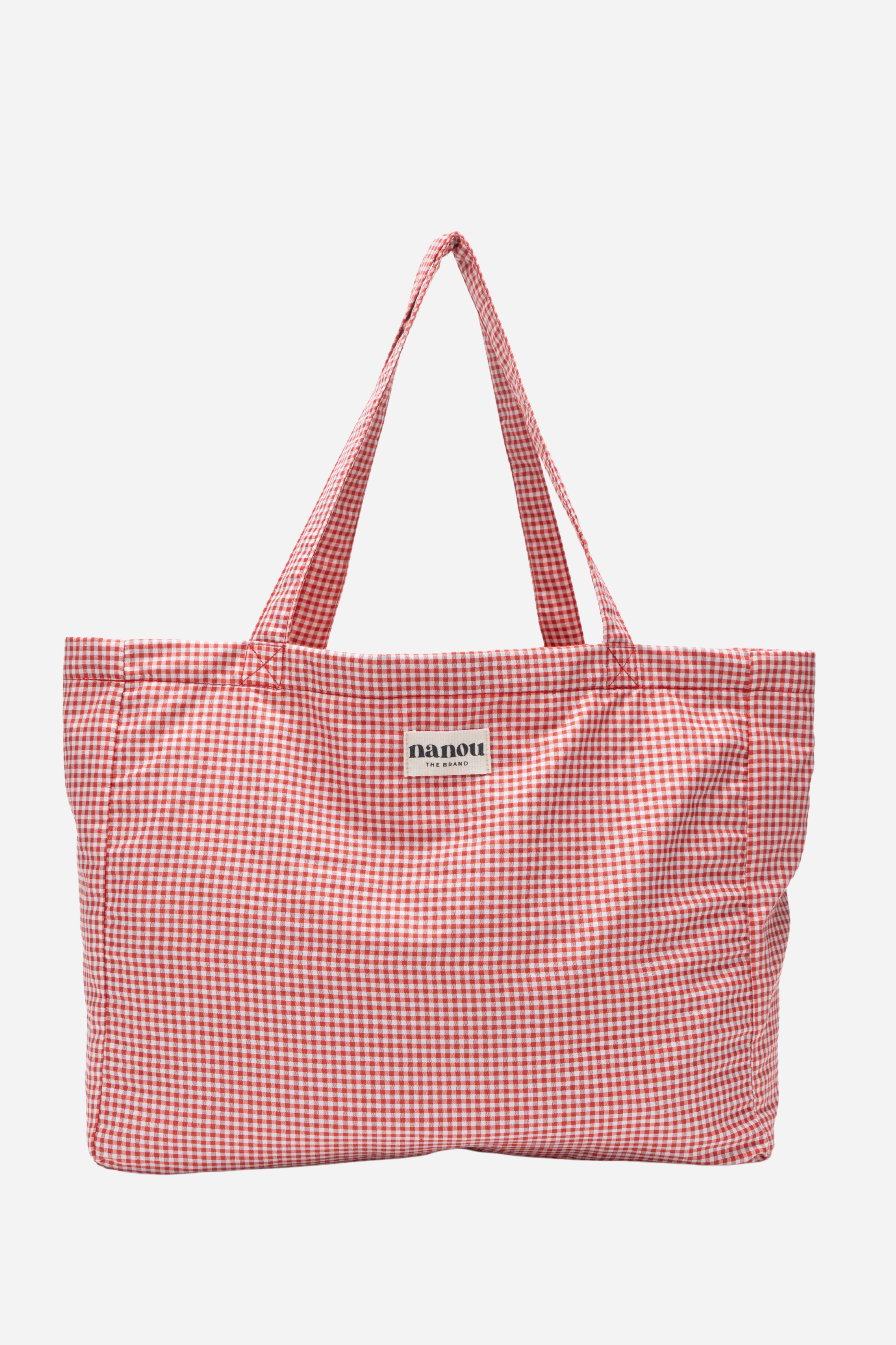 Totebag Large Vichy- Red