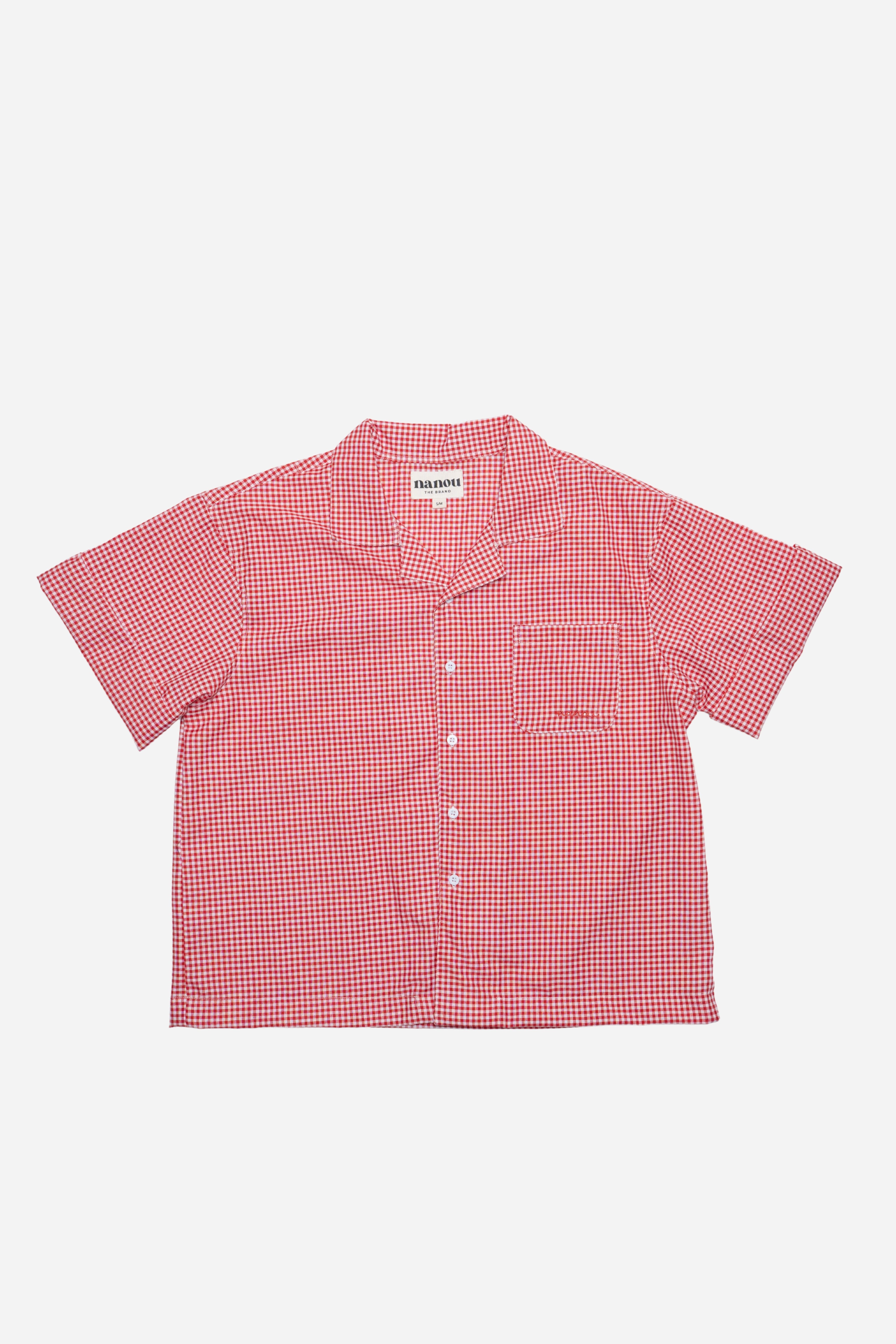 Vichy Shirt - Red