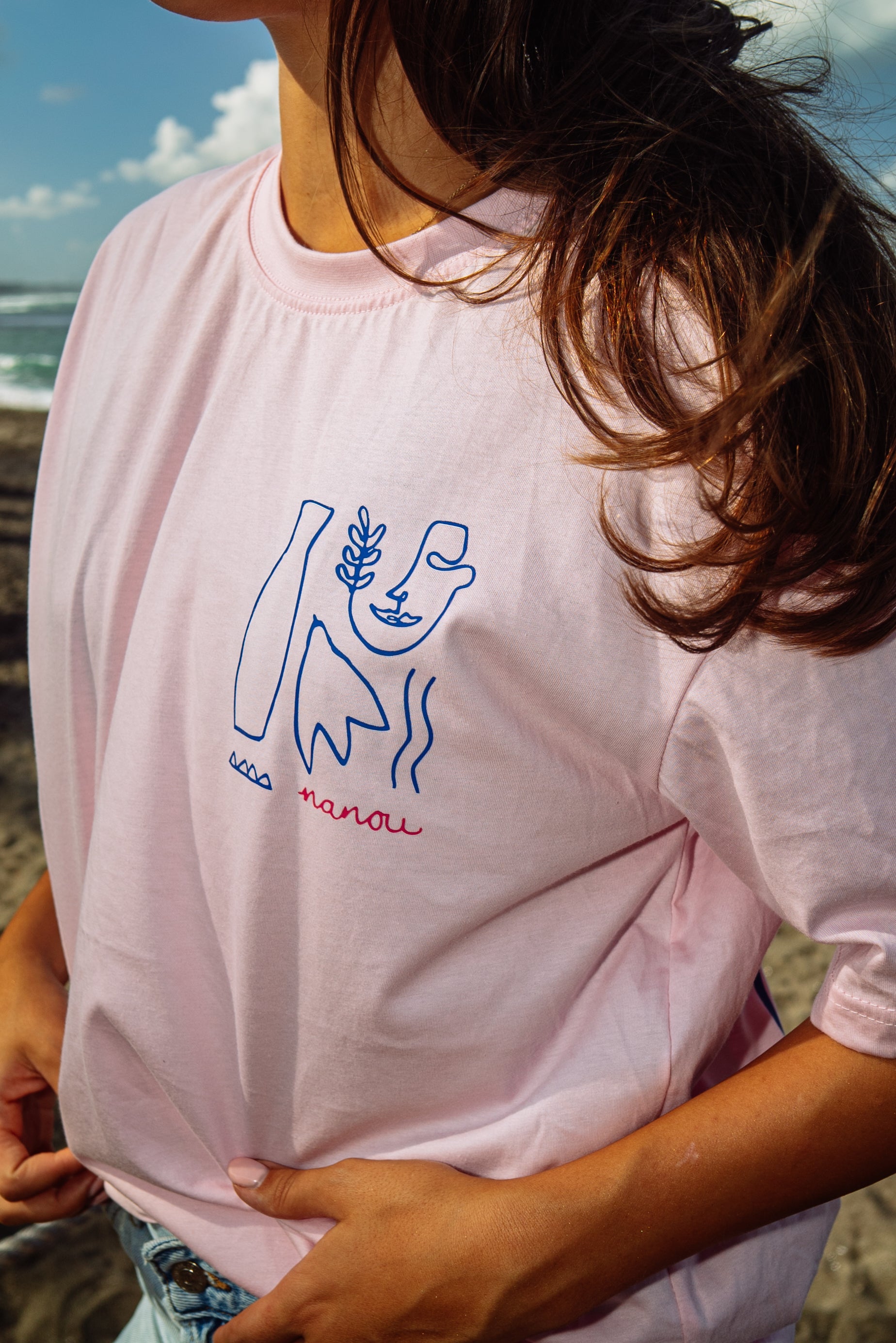Frida T-Shirt - Light Pink