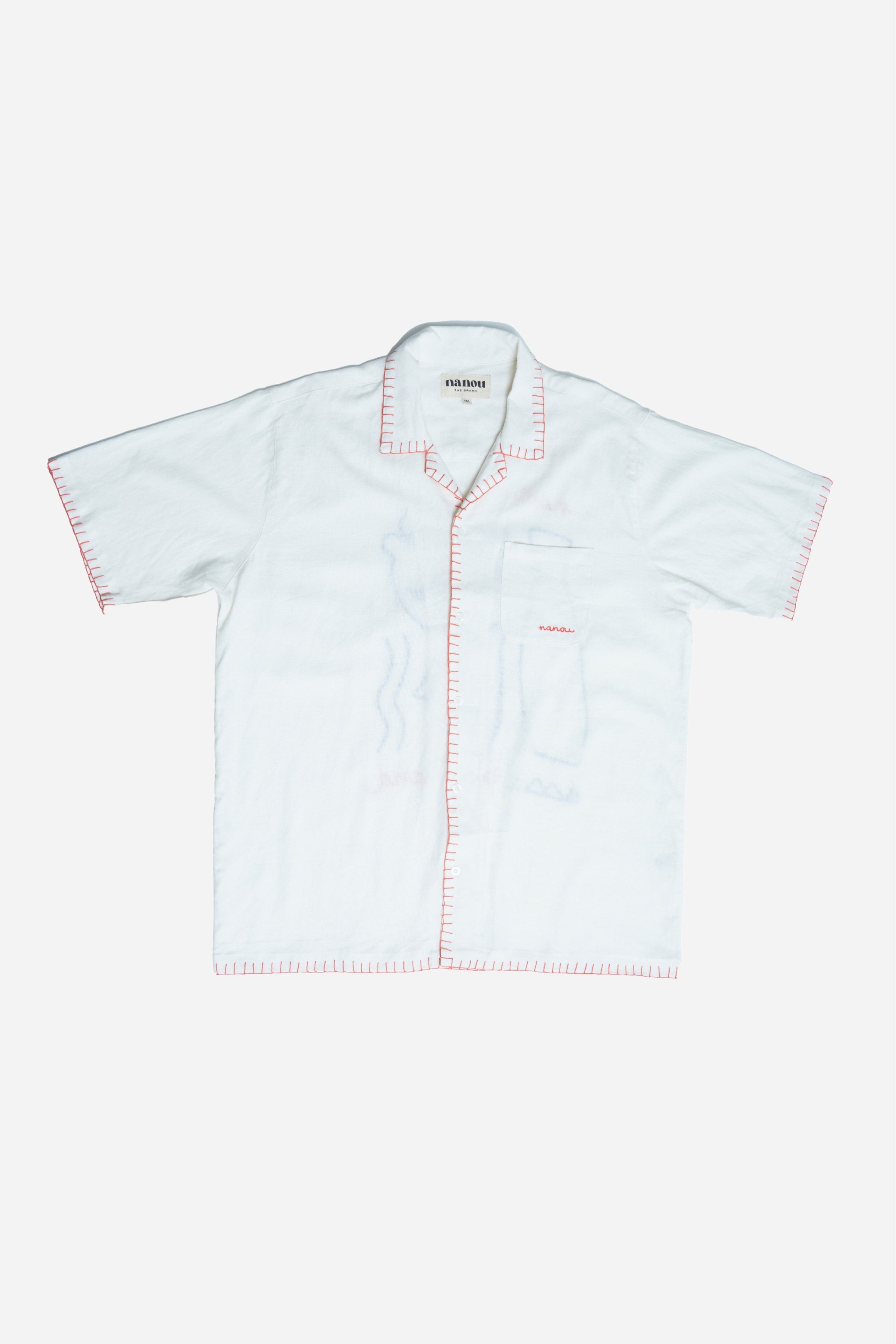 Chemise Frida - Blanc cassé