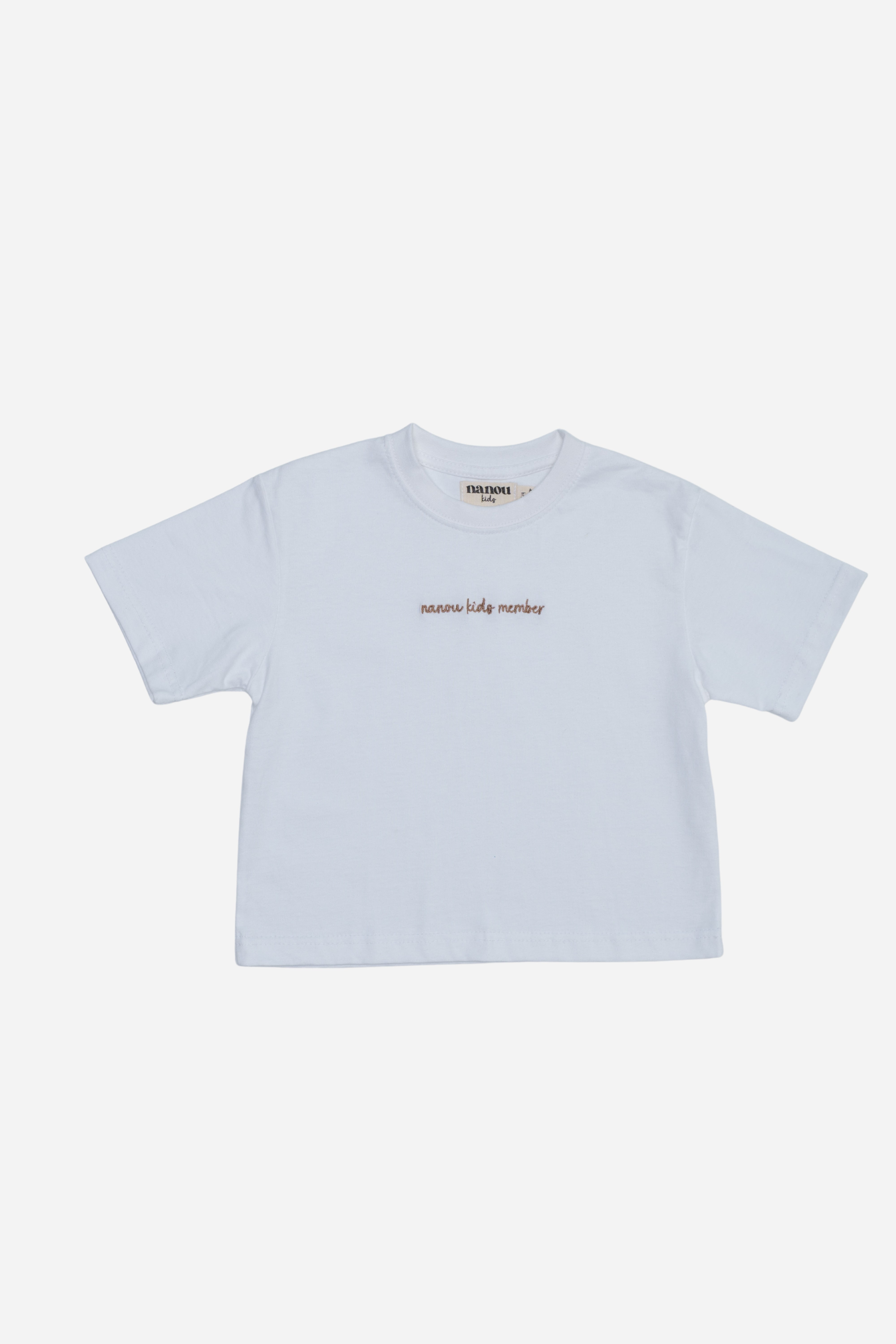 Nanou Kids Member T-shirt - White