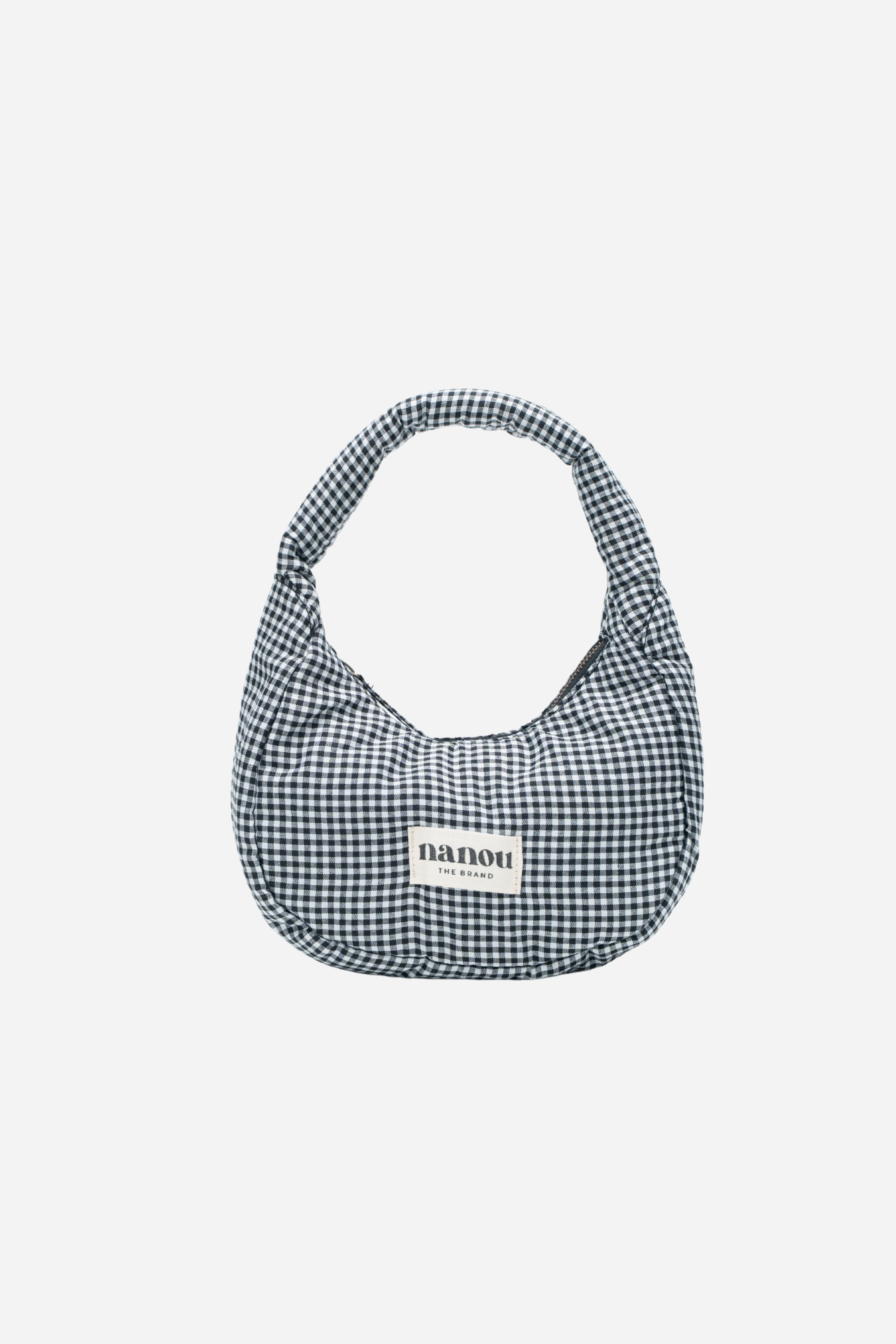 Circle bag Small Vichy- Black