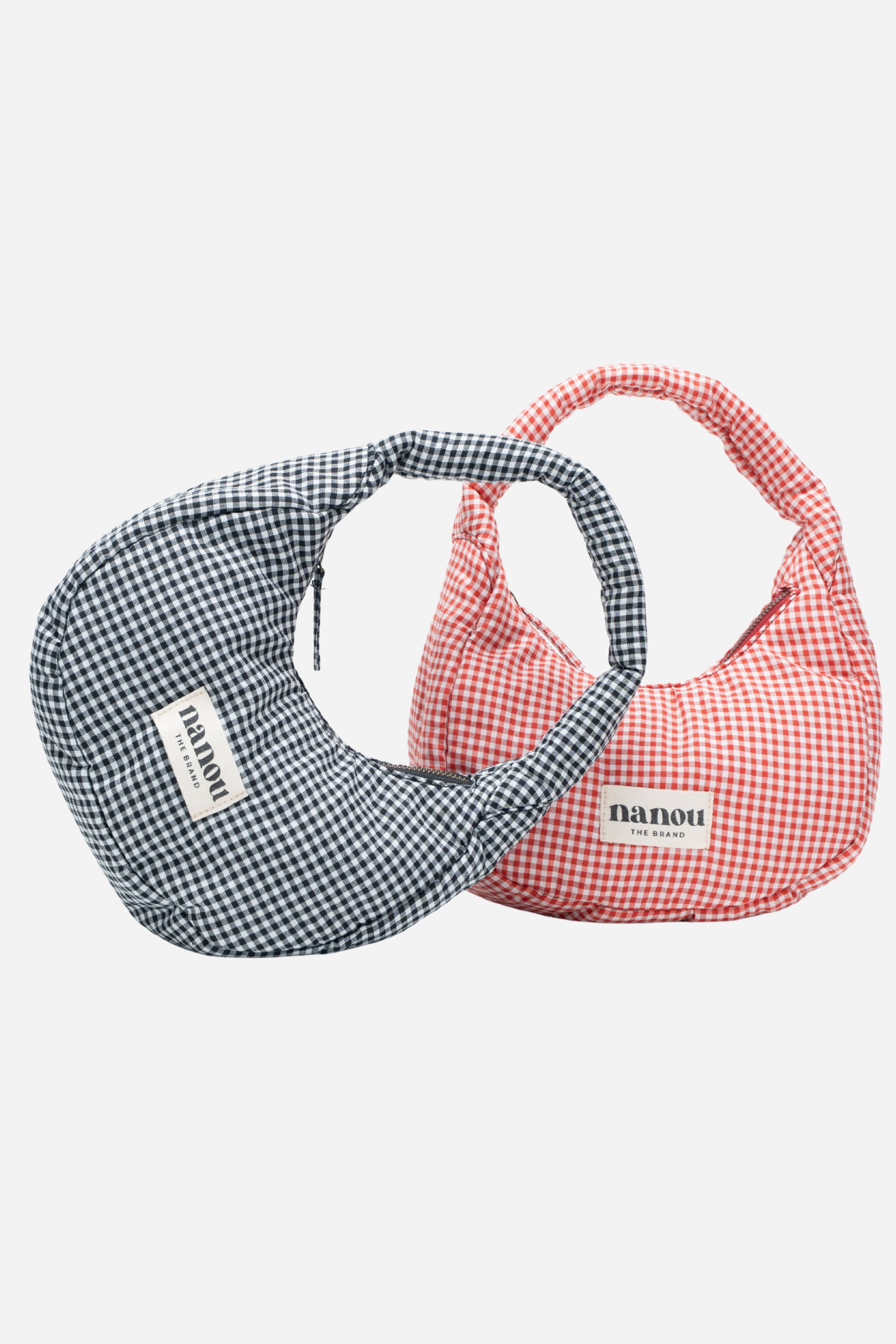 Circle bag Small Vichy- Black