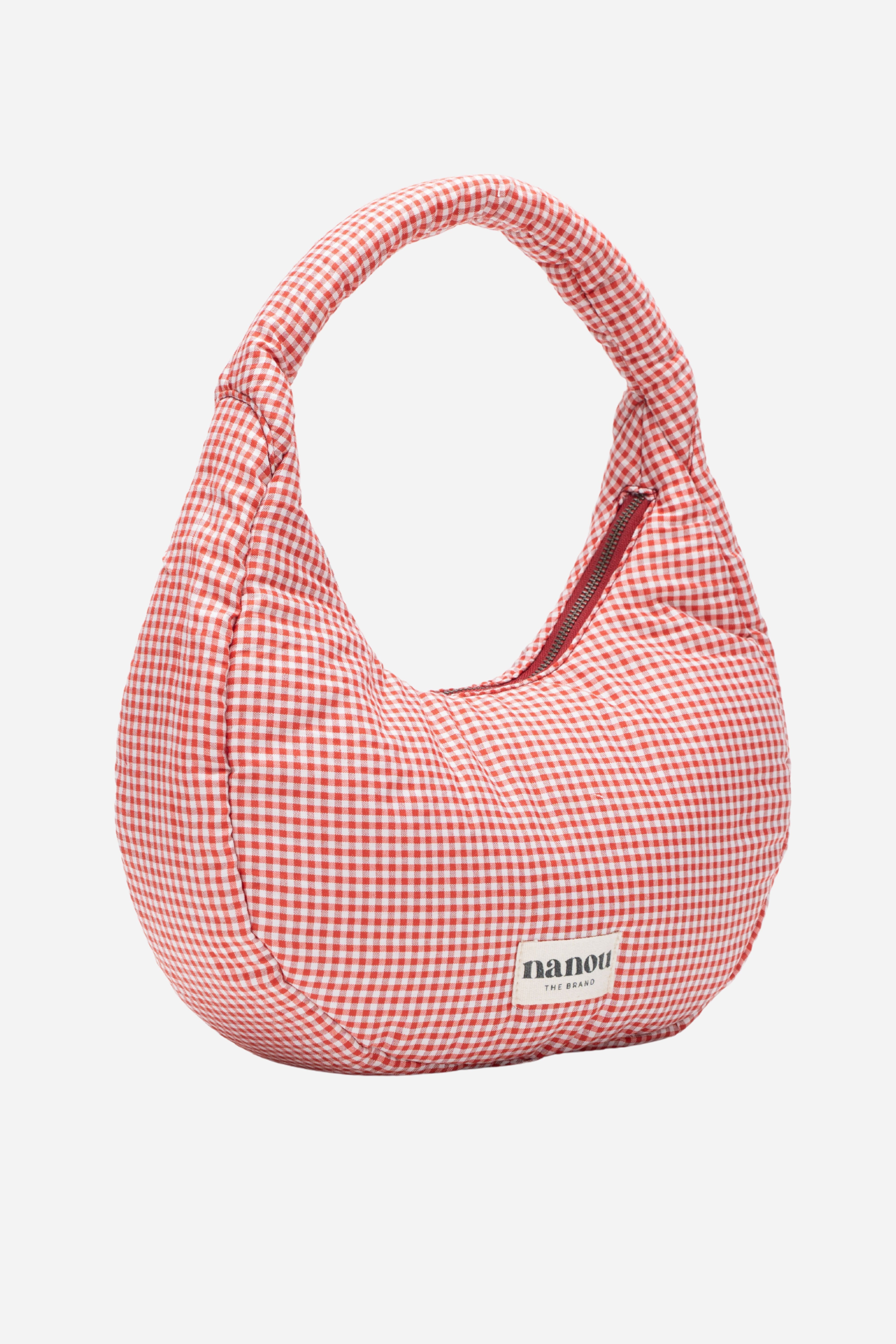 Circle Bag Medium Vichy- Red