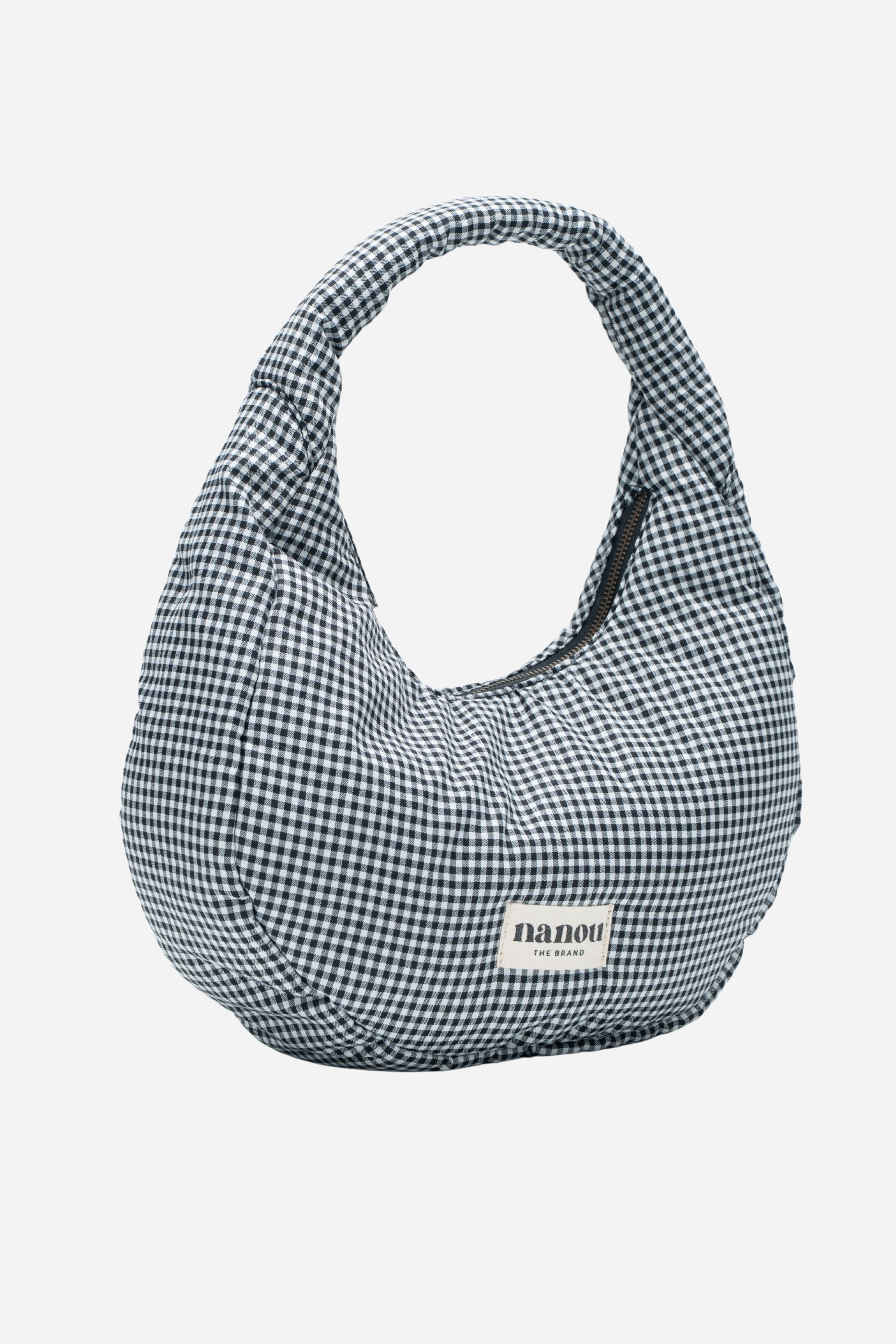 Circle Bag Medium Vichy- Black