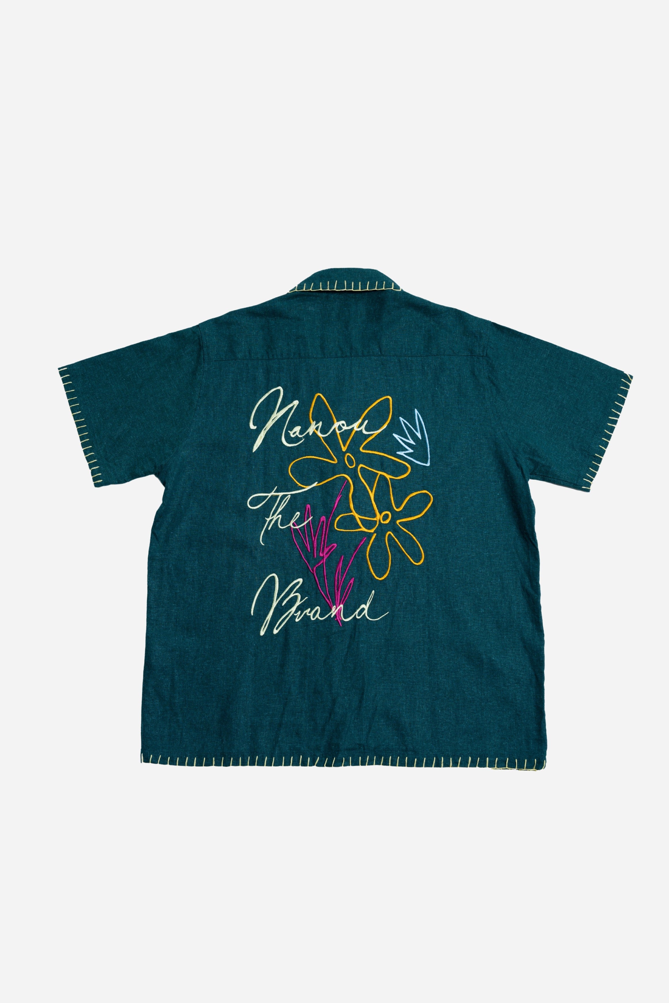 Dahlia Shirt - Emerald