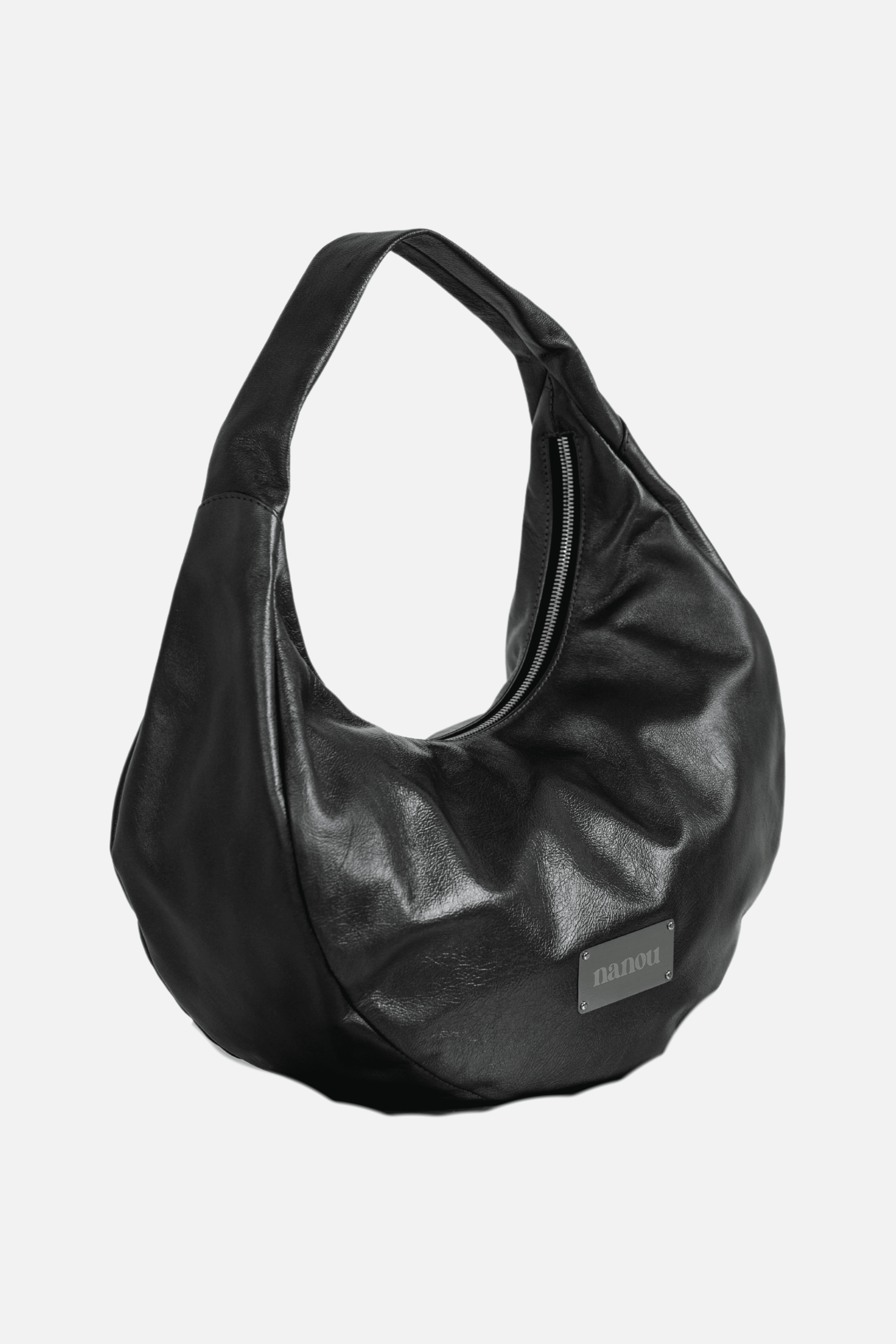 The Circle bag Medium - Charcoal