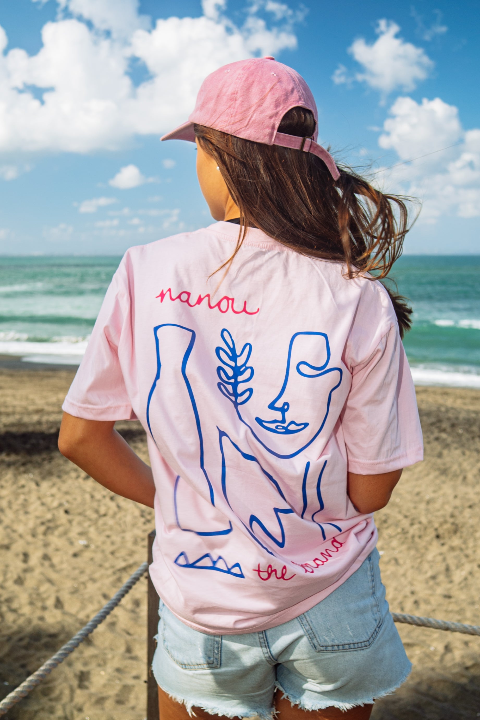 Frida T-Shirt - Light Pink