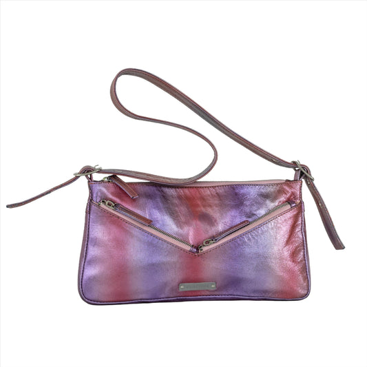 Le sac rectangle - Rose metallique 