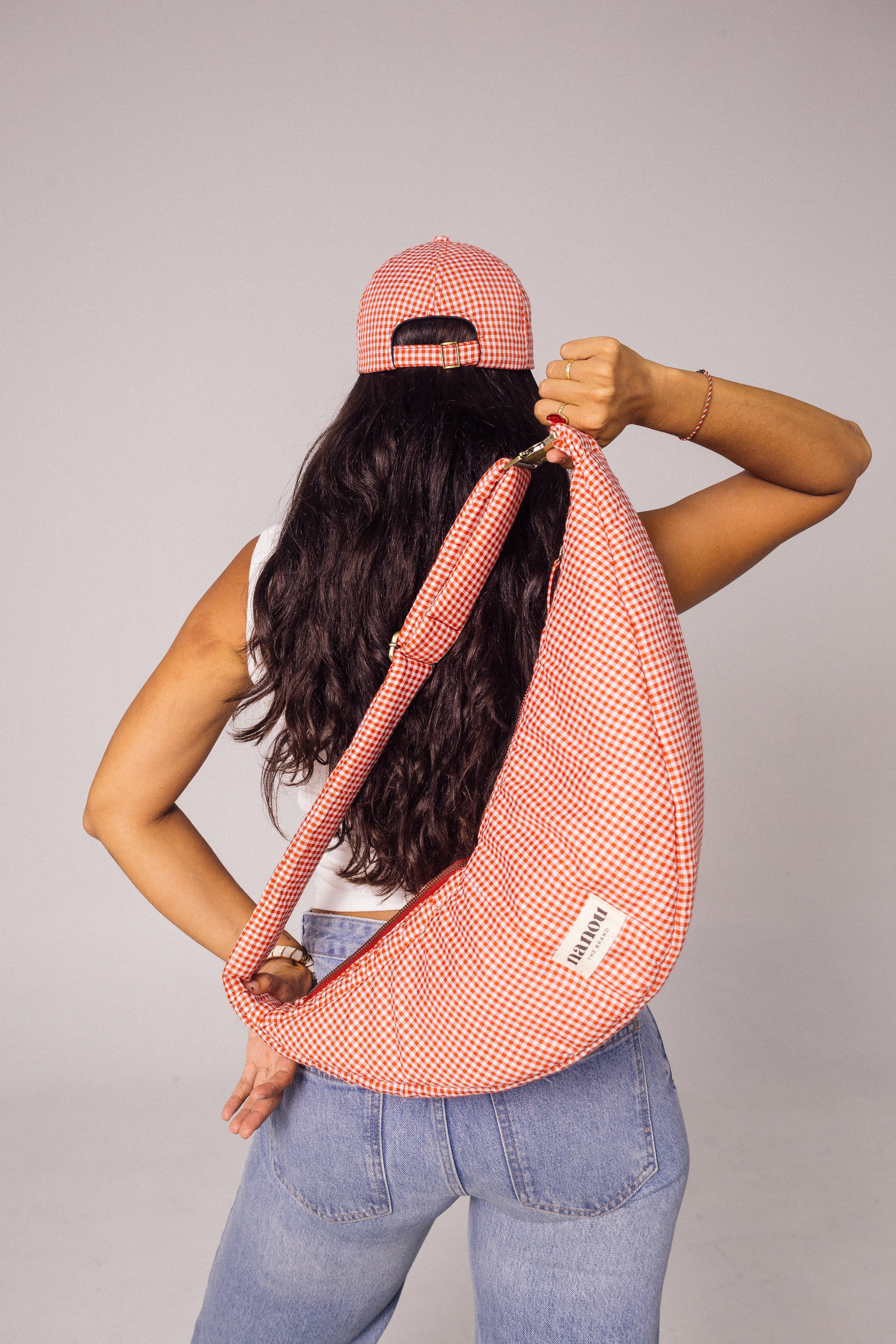 Gabriel Banana bag Vichy- Red