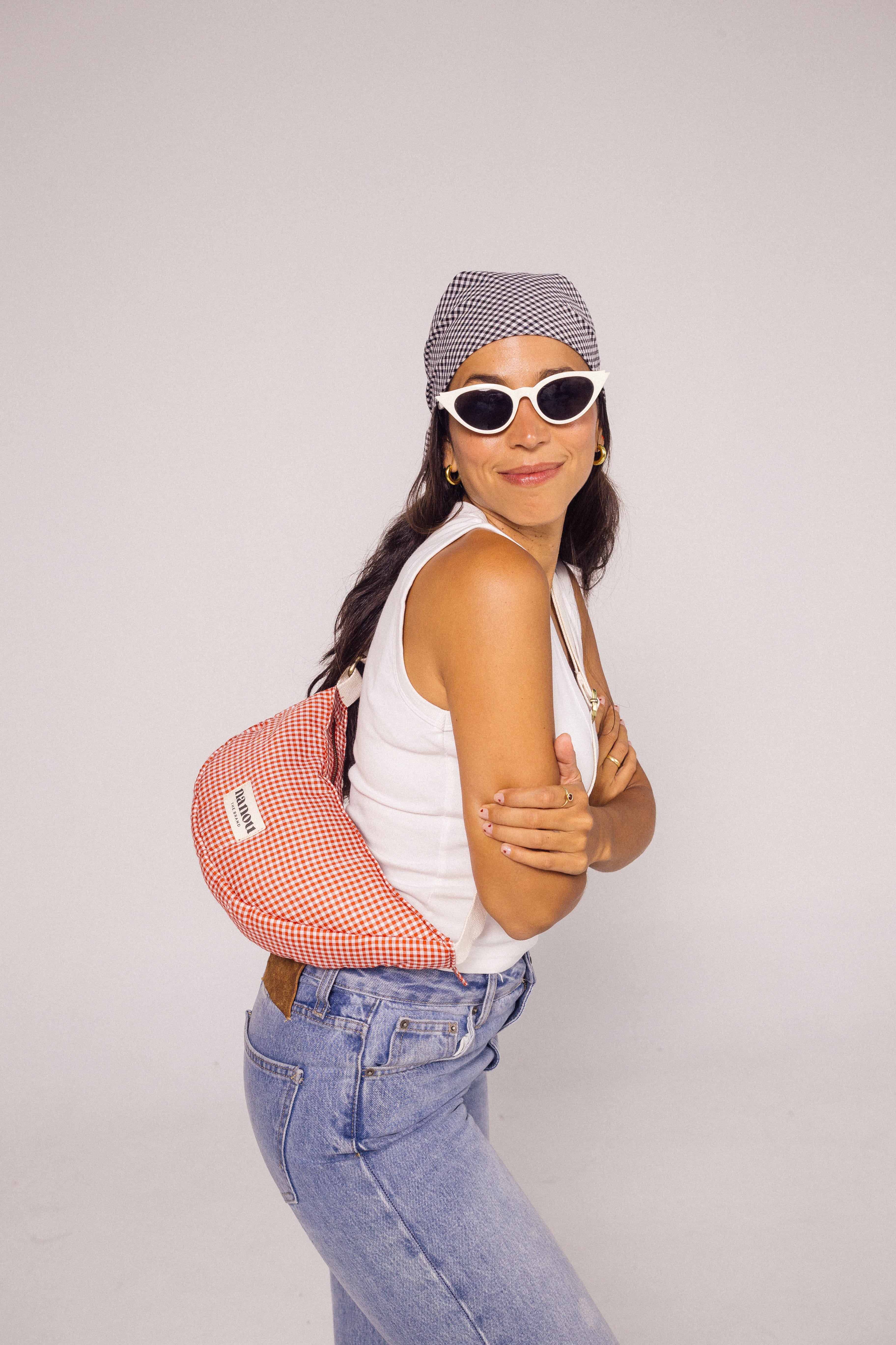 Jessie bag Vichy- Red