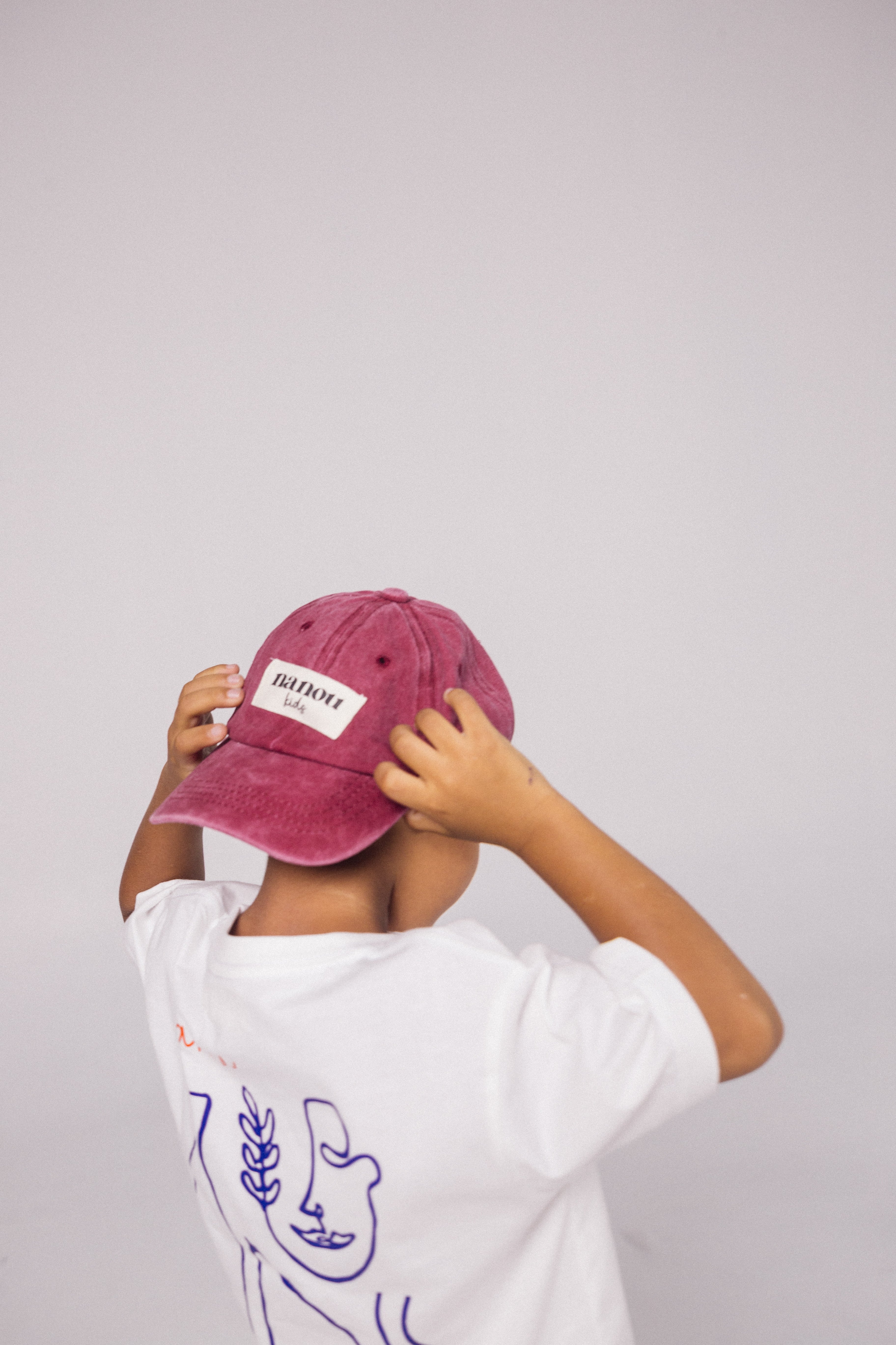 Nanou kids cap - Red