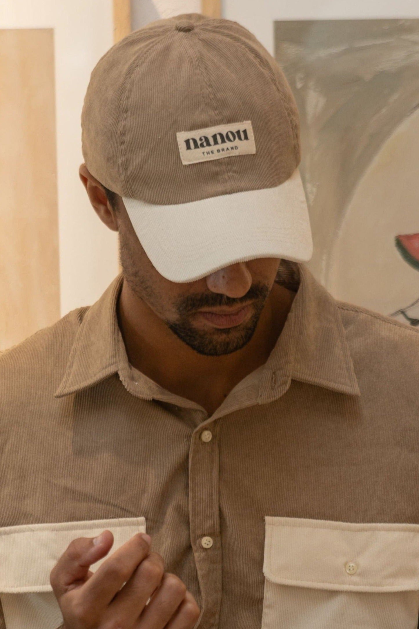 Casquette Nanou Beige/Crème