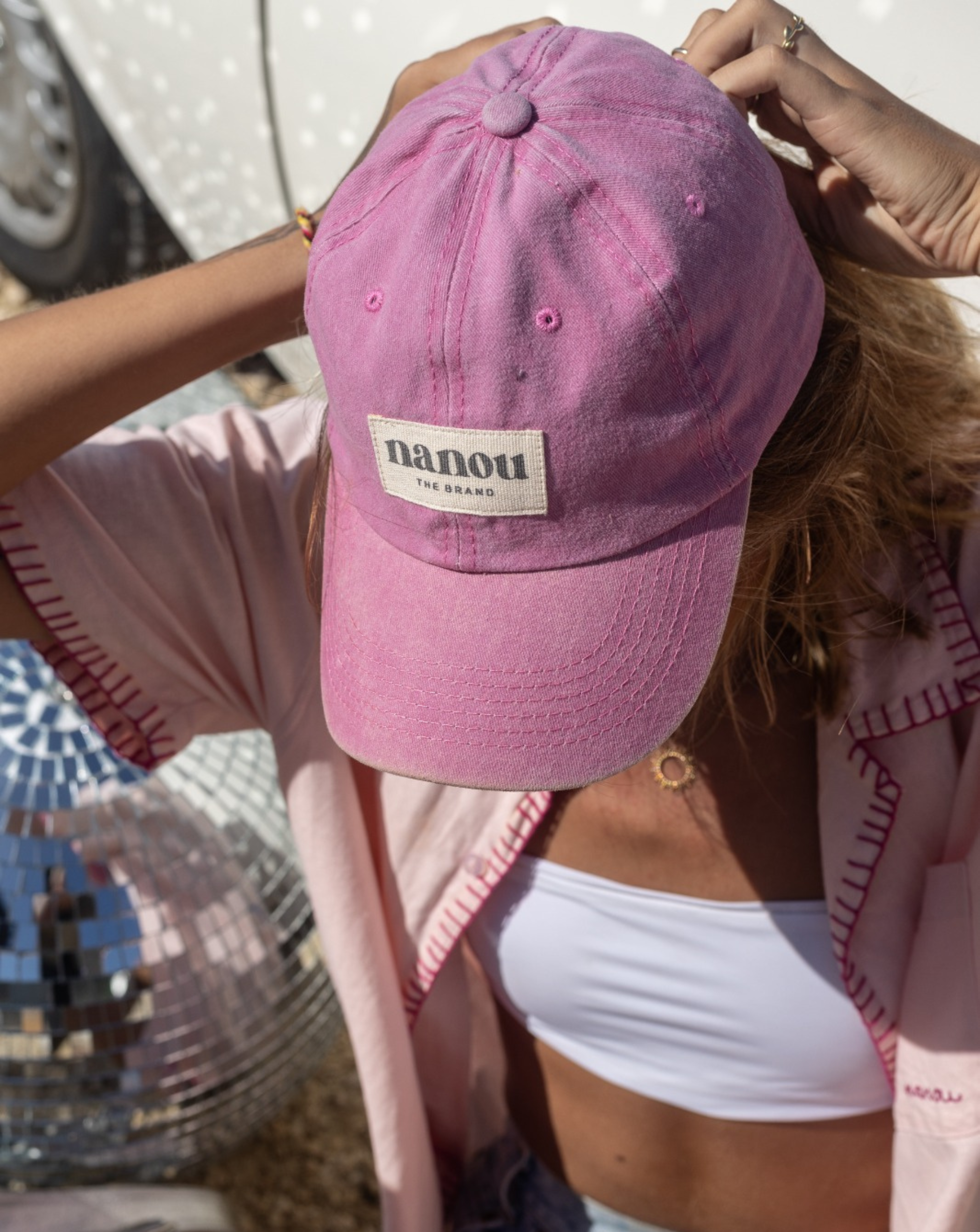 Nanou cap Pink