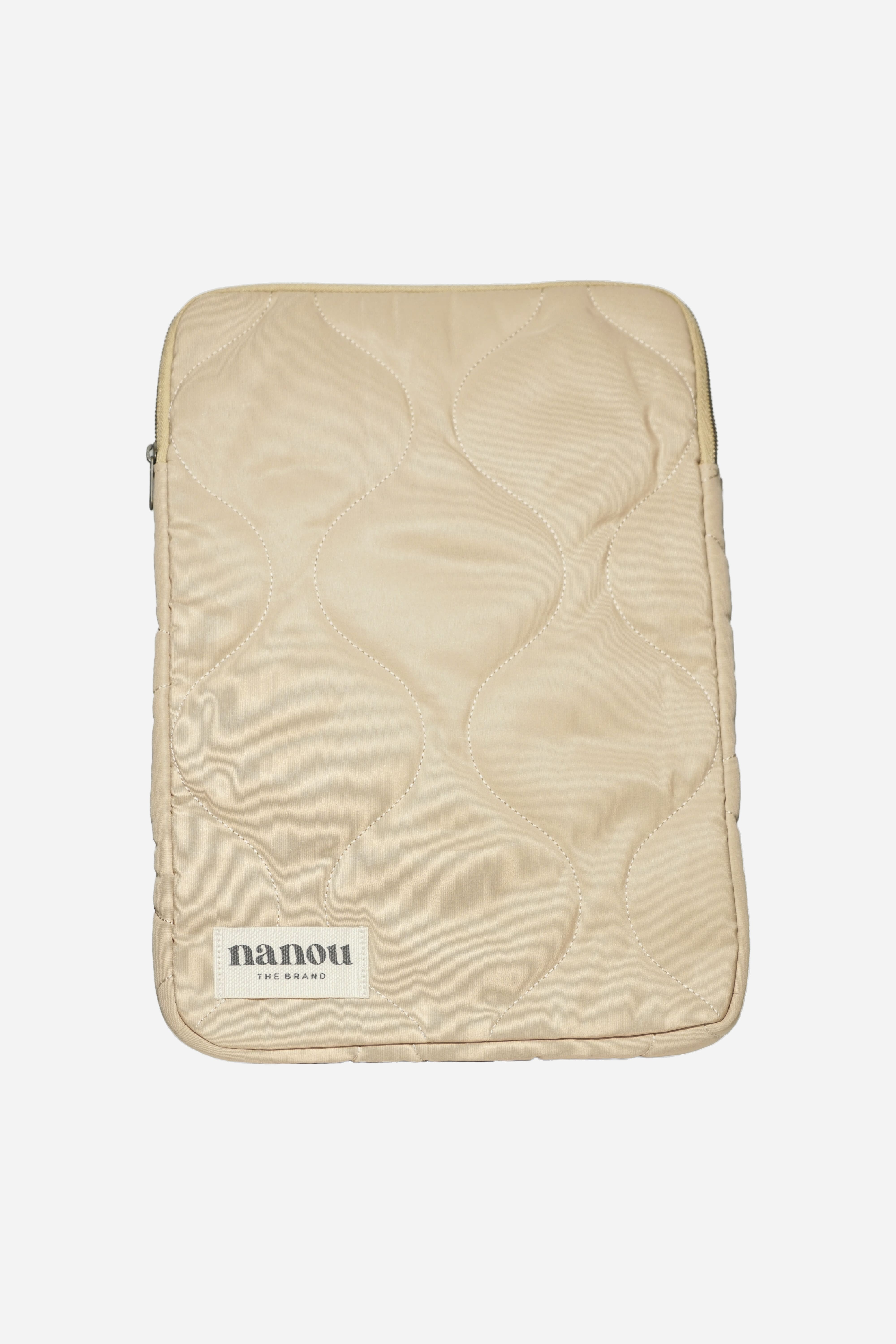 Laptop cover beige