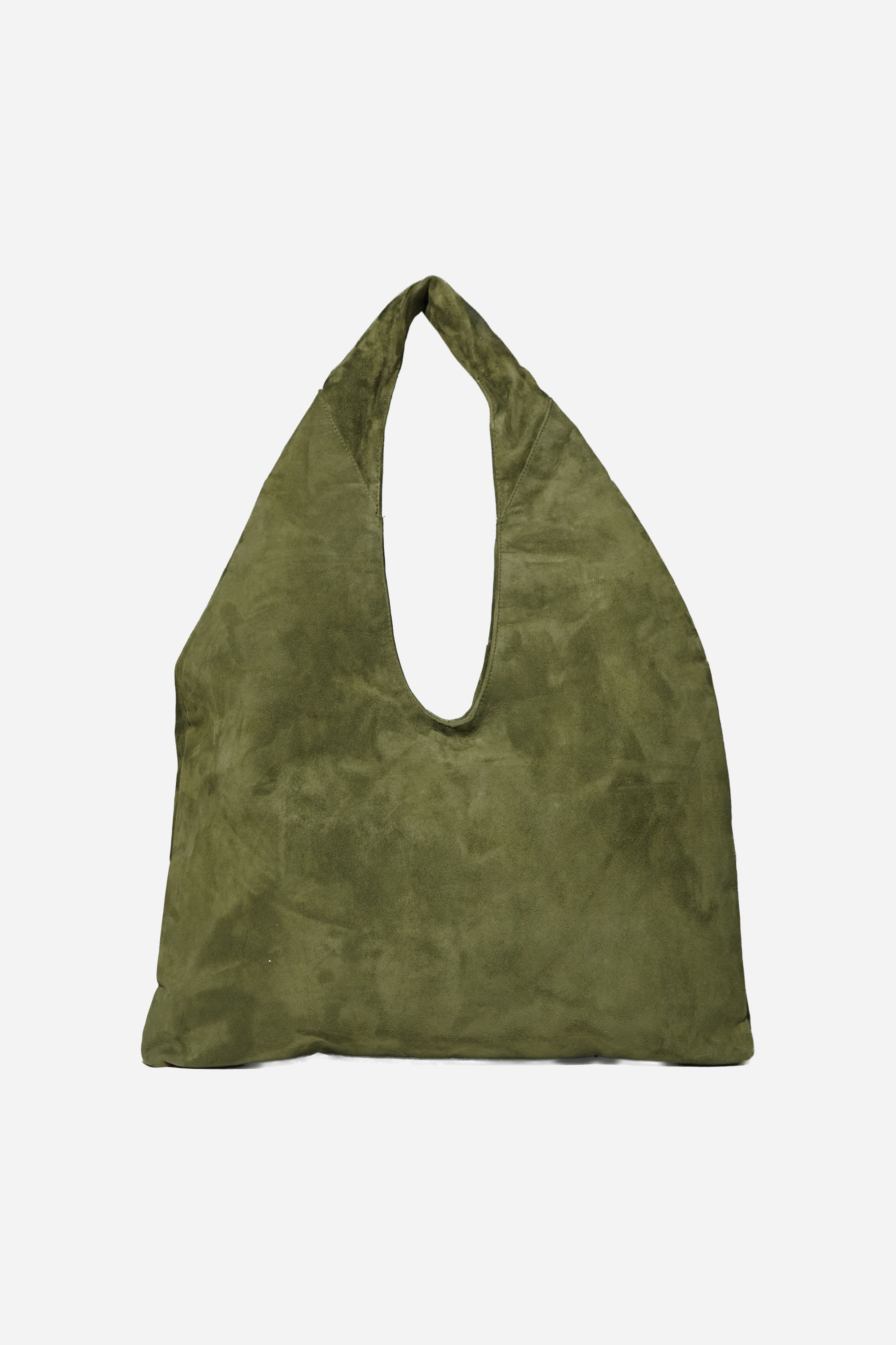 The triangle Suede - Olive